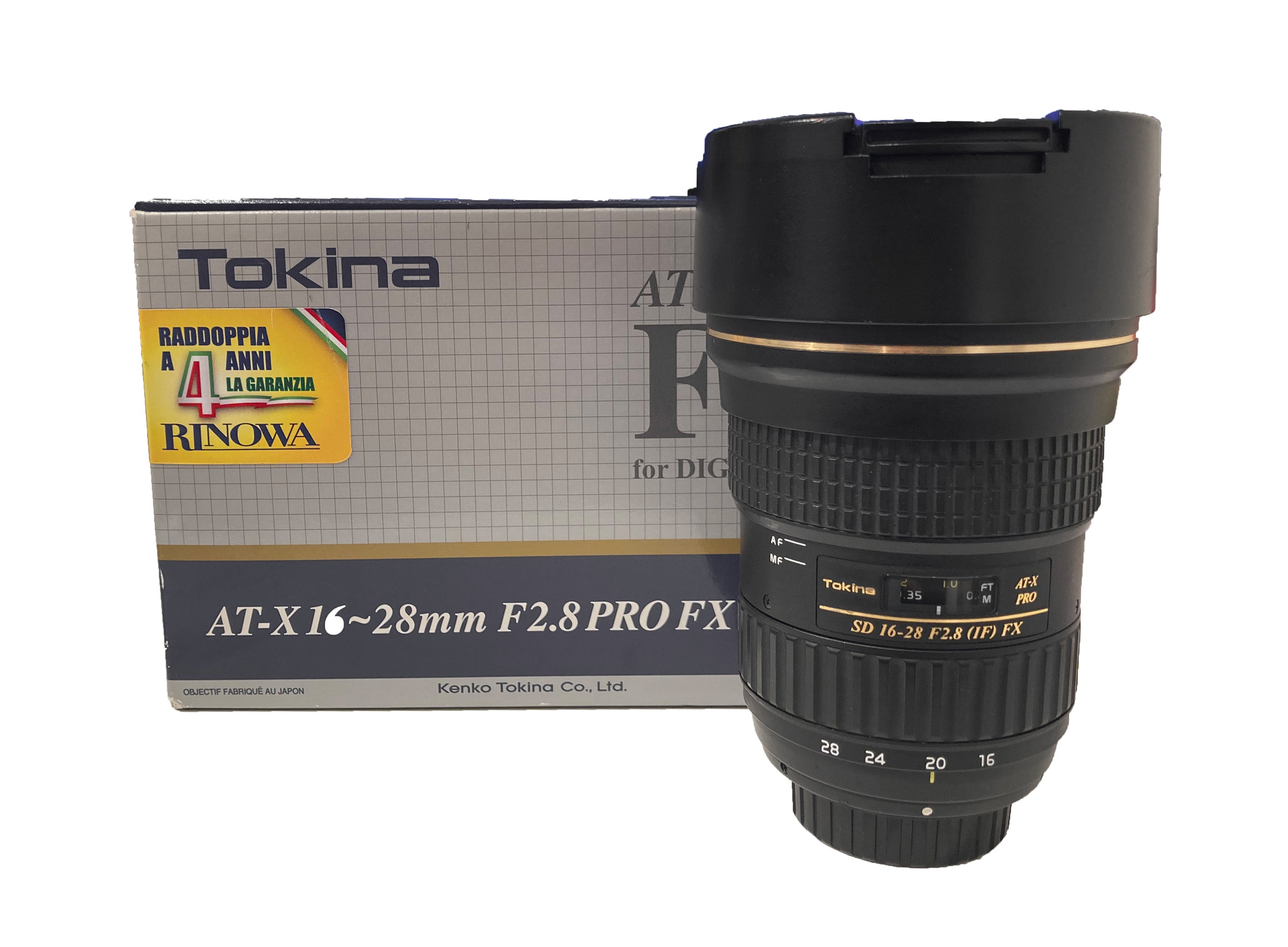 Tokina AT-X 16-28mm F/2.8 Pro FX  Come Nuovo