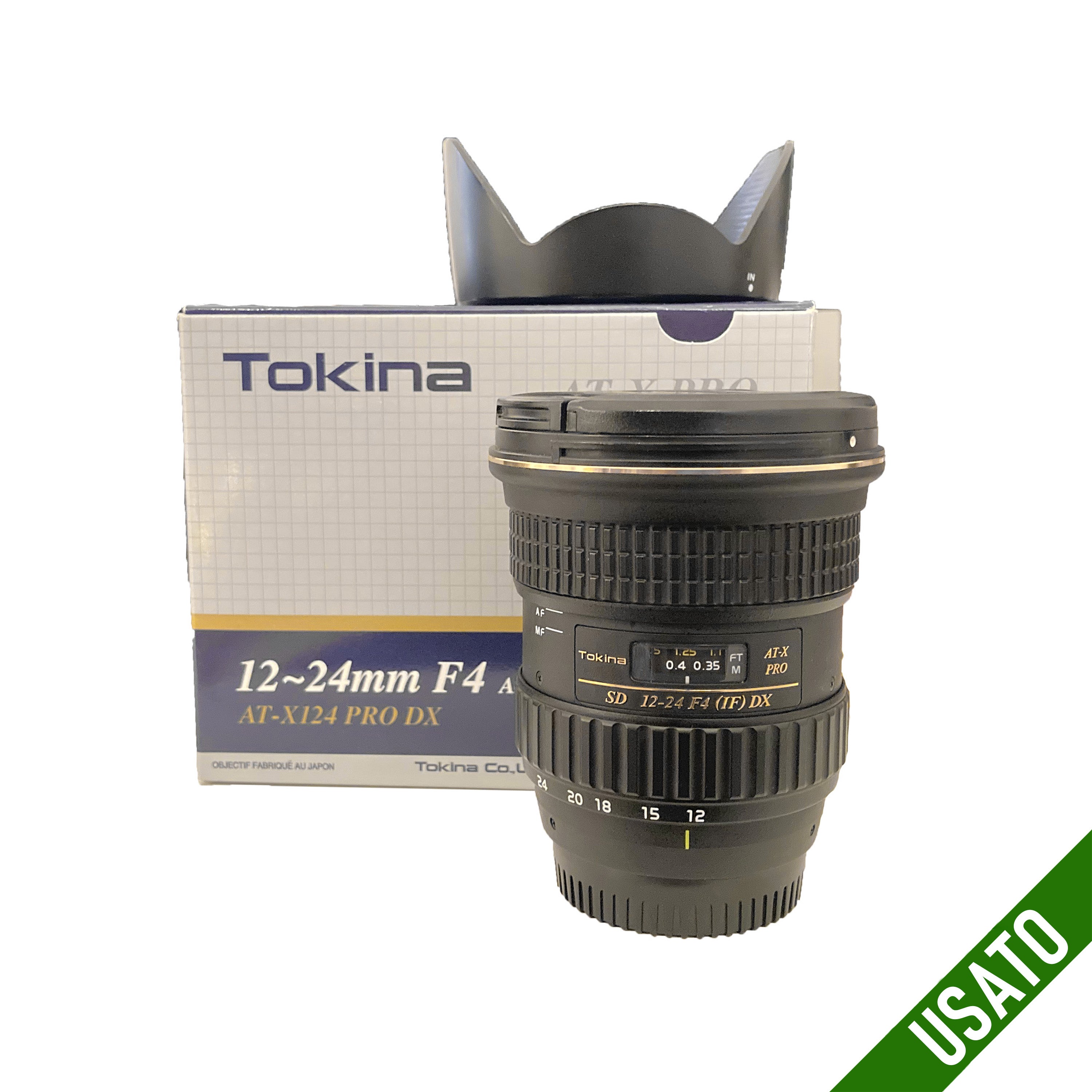 Tokina X Nikon AT-X Pro 12-24 mm f/4 DX  Come Nuovo