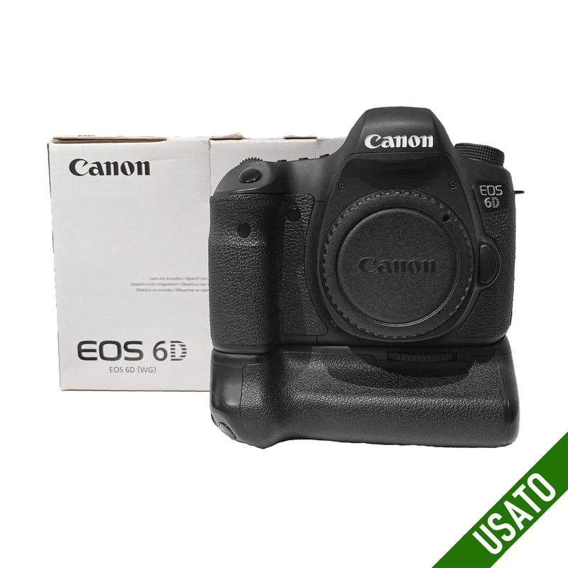 Canon EOS 6D Full Frame con Grip