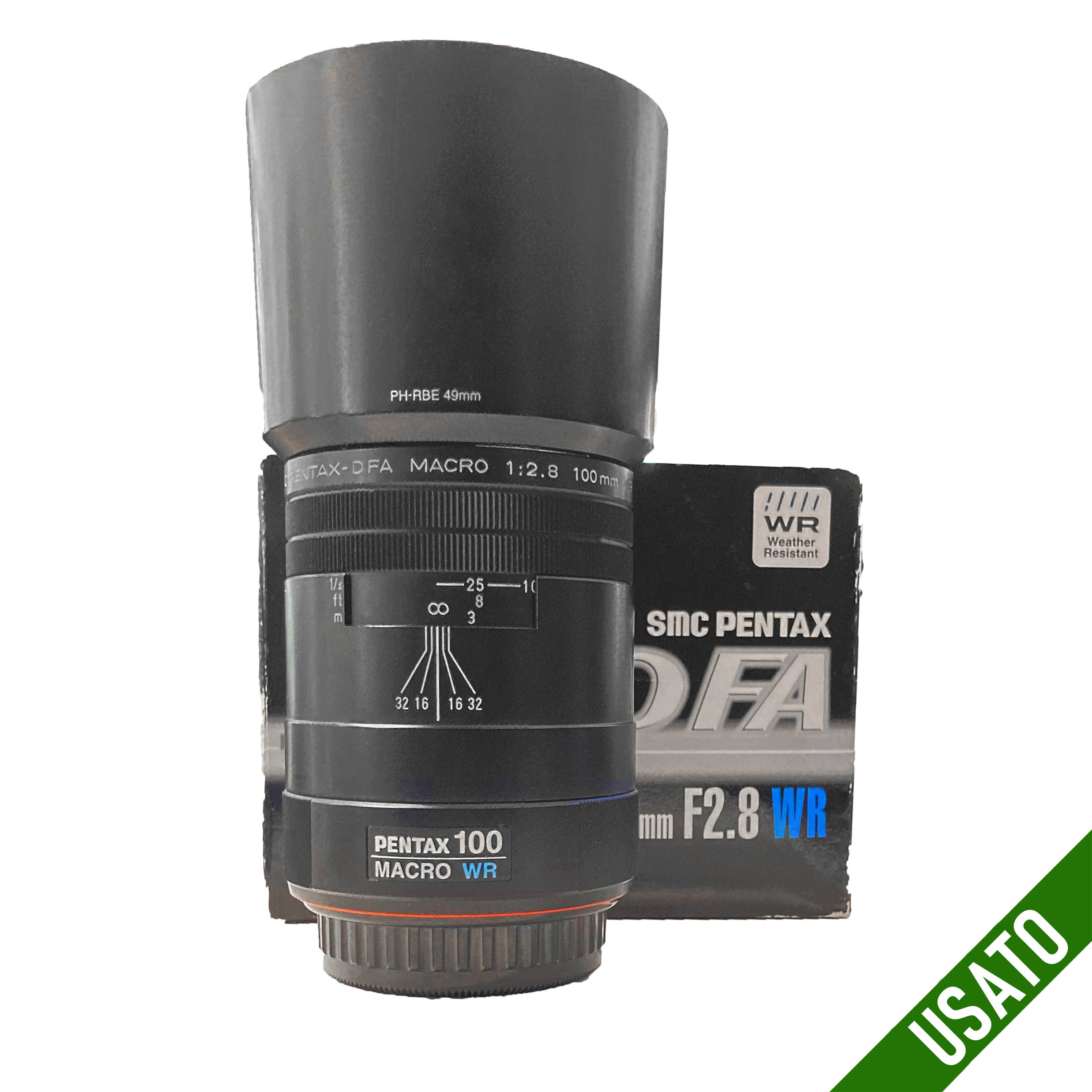 Pentax SMC D-FA 100 mm f/2.8 Macro WR  Ottime Condizioni