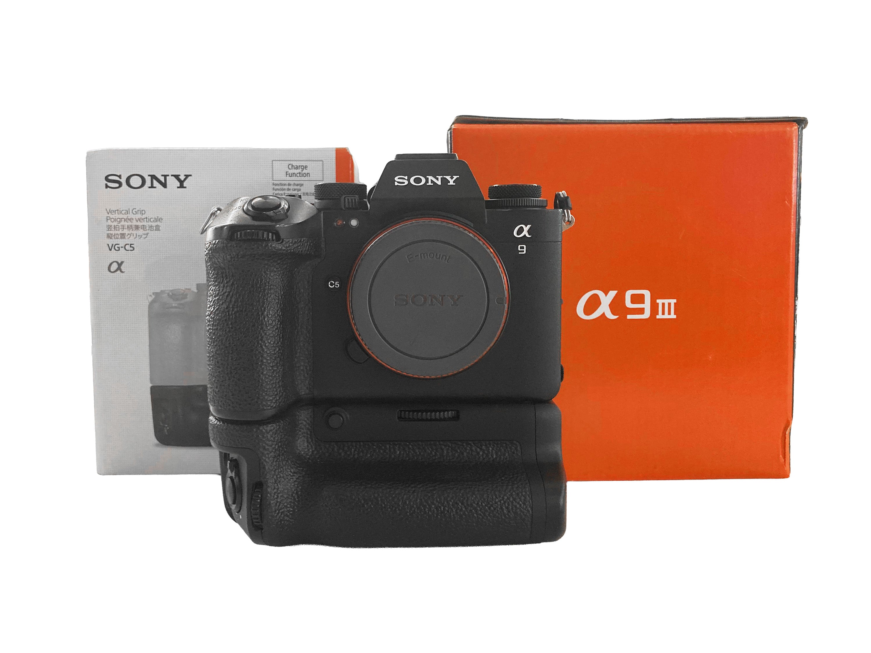 Sony 9 III + Grip Sony VG-C5 originale