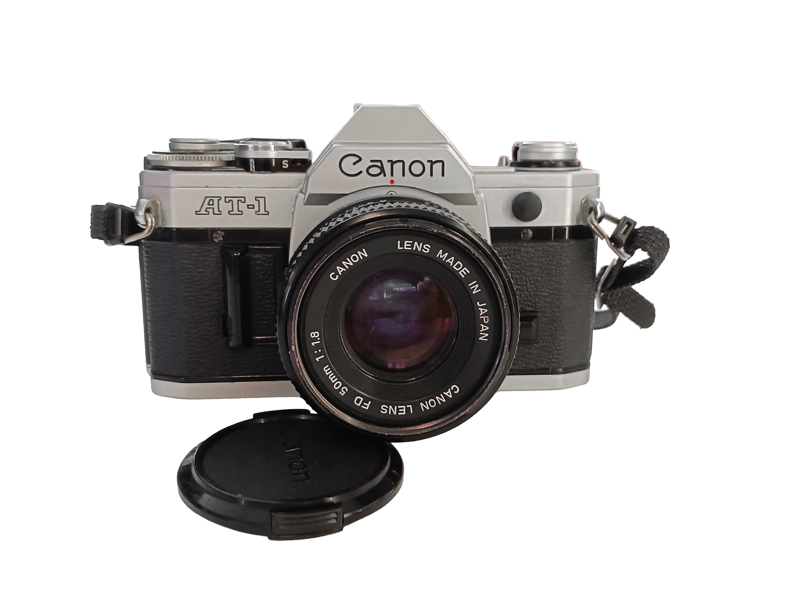 Canon AT-1 + 50 mm f/1.8  Usata