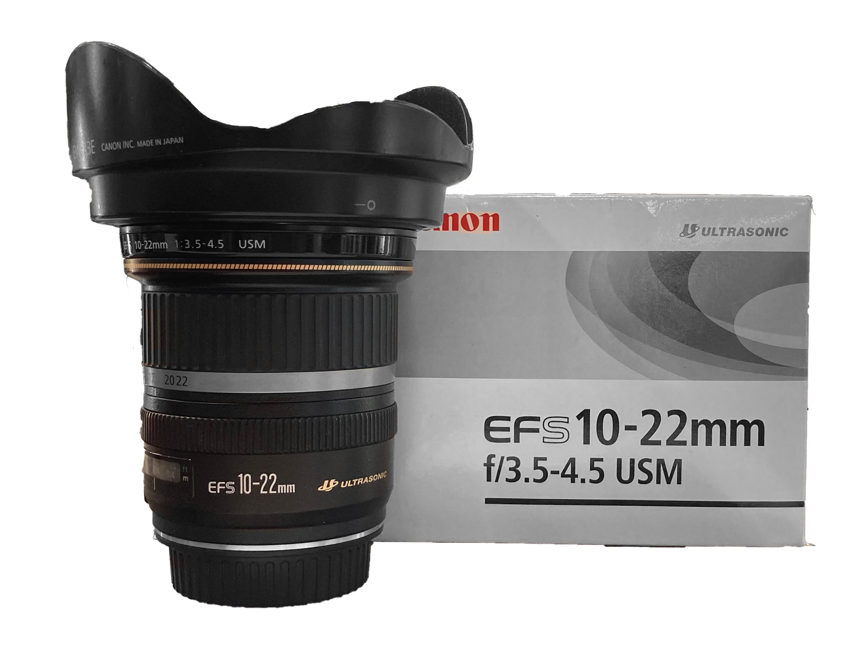 Canon EF-S 10-22 mm 3.5-4.5 USM  Usato