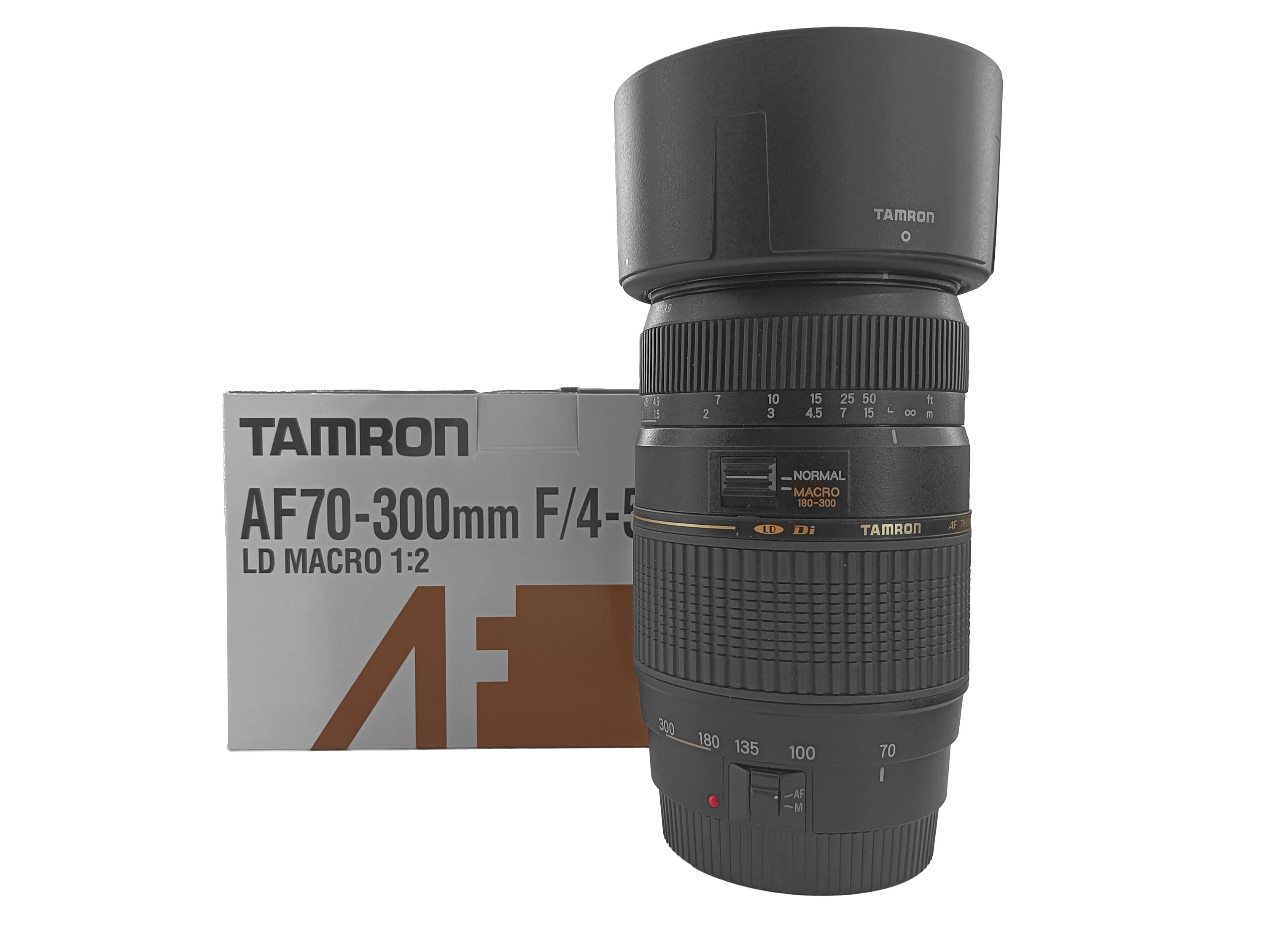 Tamron 70-300 mm f/4-5.6  Attacco Canon  in Ottime Condizioni