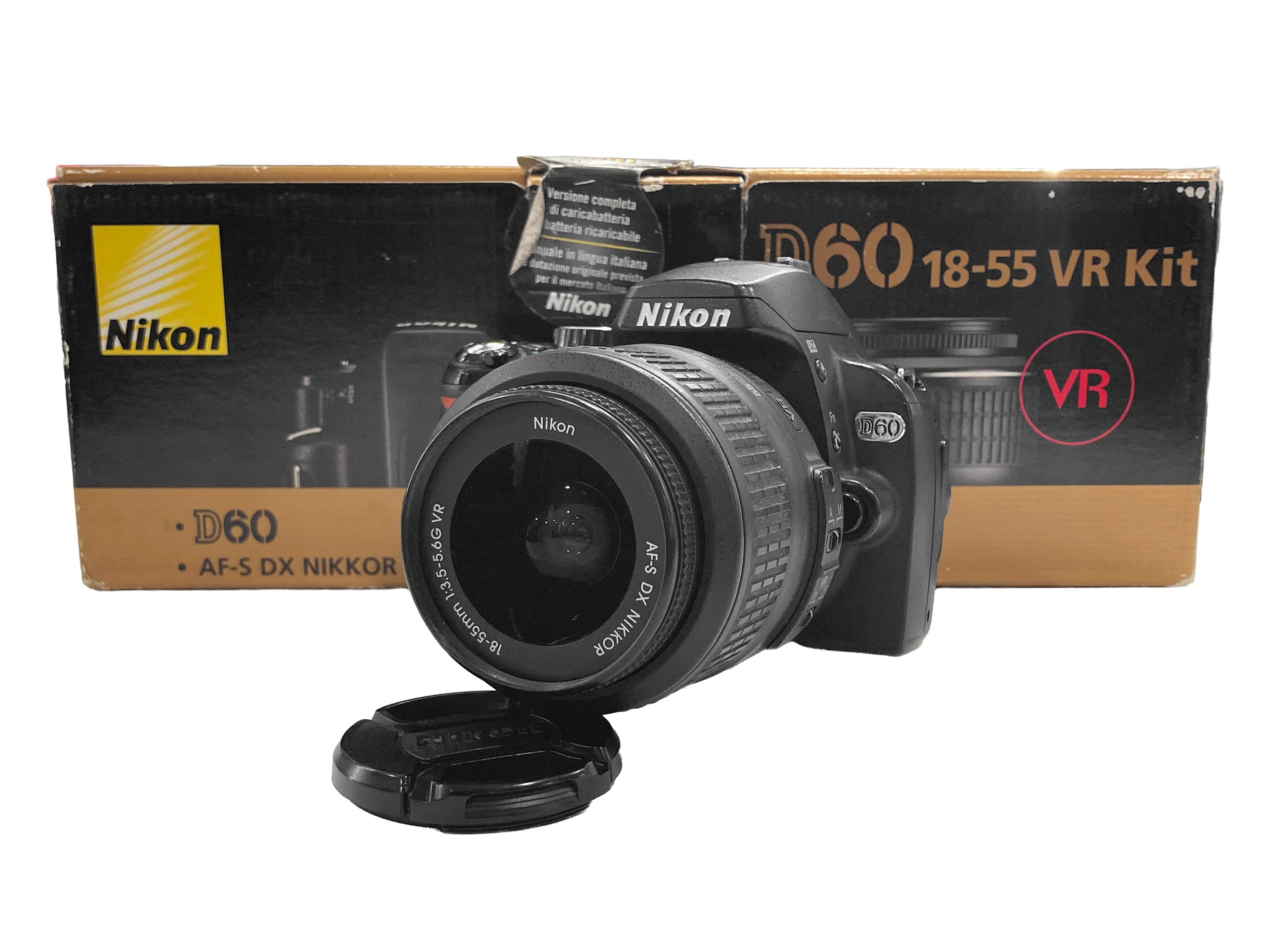 Nikon D60 + 18-55 mm f/3.5-5.6 G VR  in Ottime Condizioni