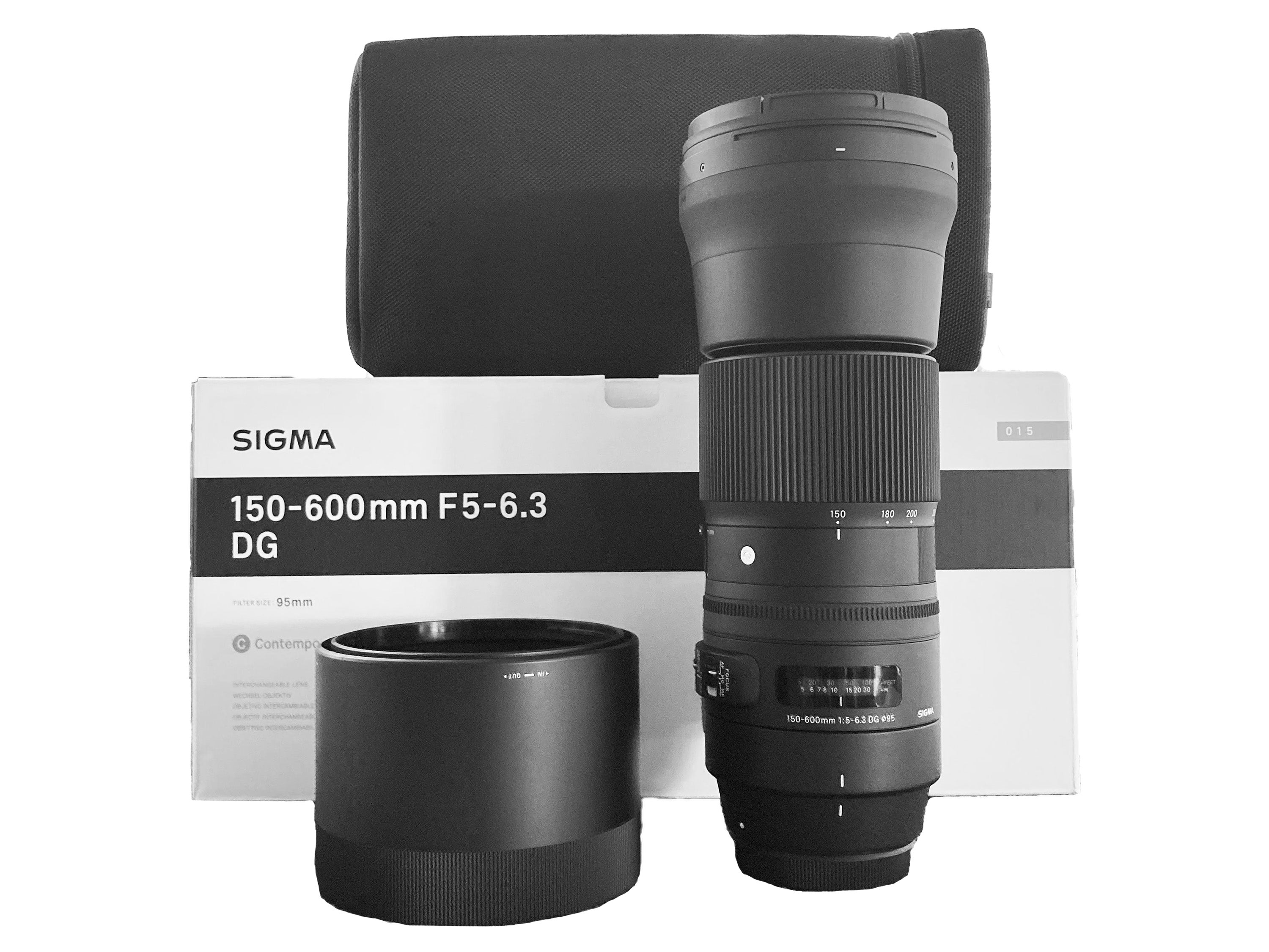 Sigma 150-600 mm f/5-6.3 DG OS HSM C per Canon EF  Come Nuovo