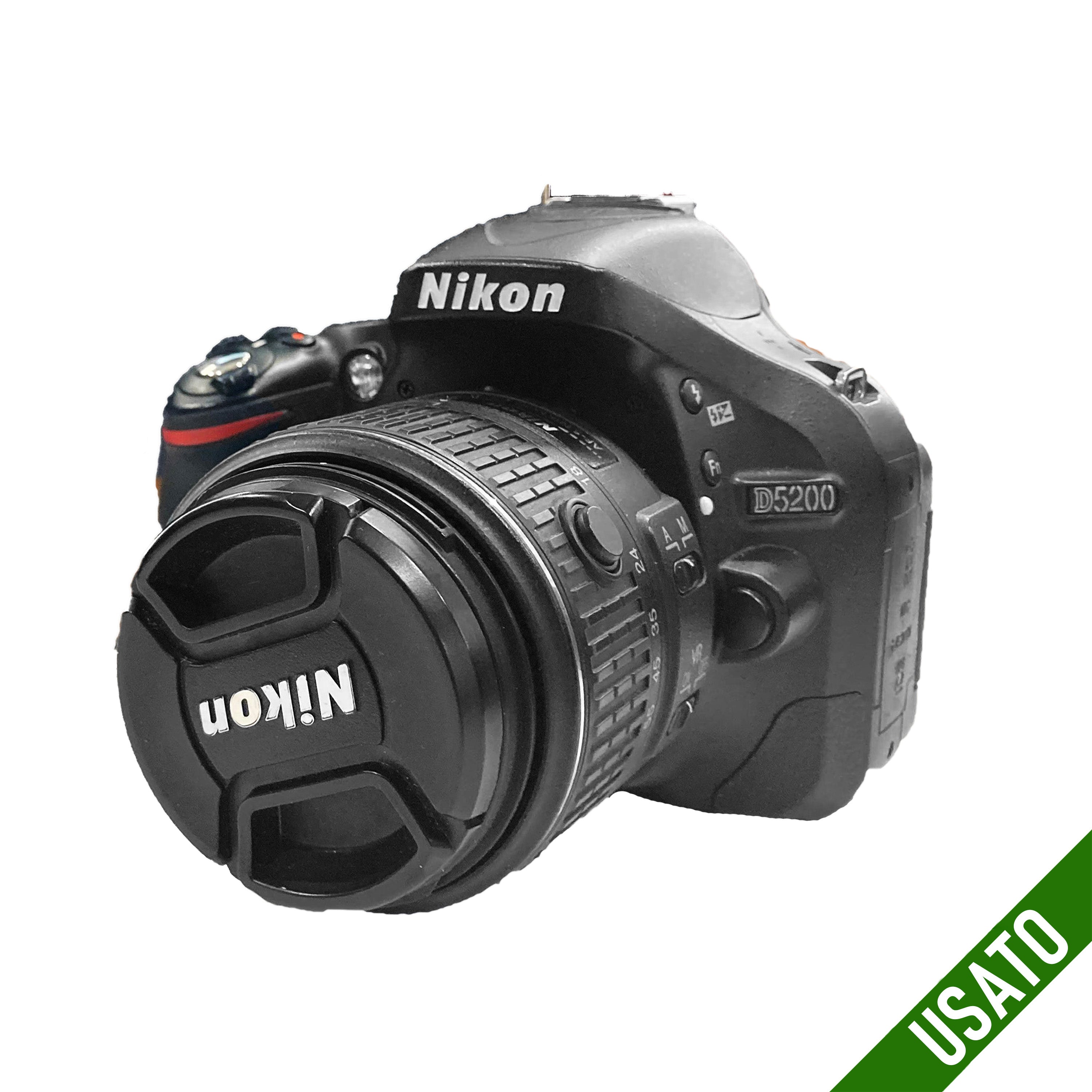 Nikon D5200 + 18-55 mm f/3.5-5.6 G VR II Occasione