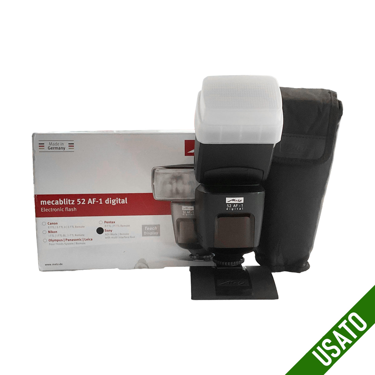 Metz flash mecablitz 52 AF-1 digital sony  Usato