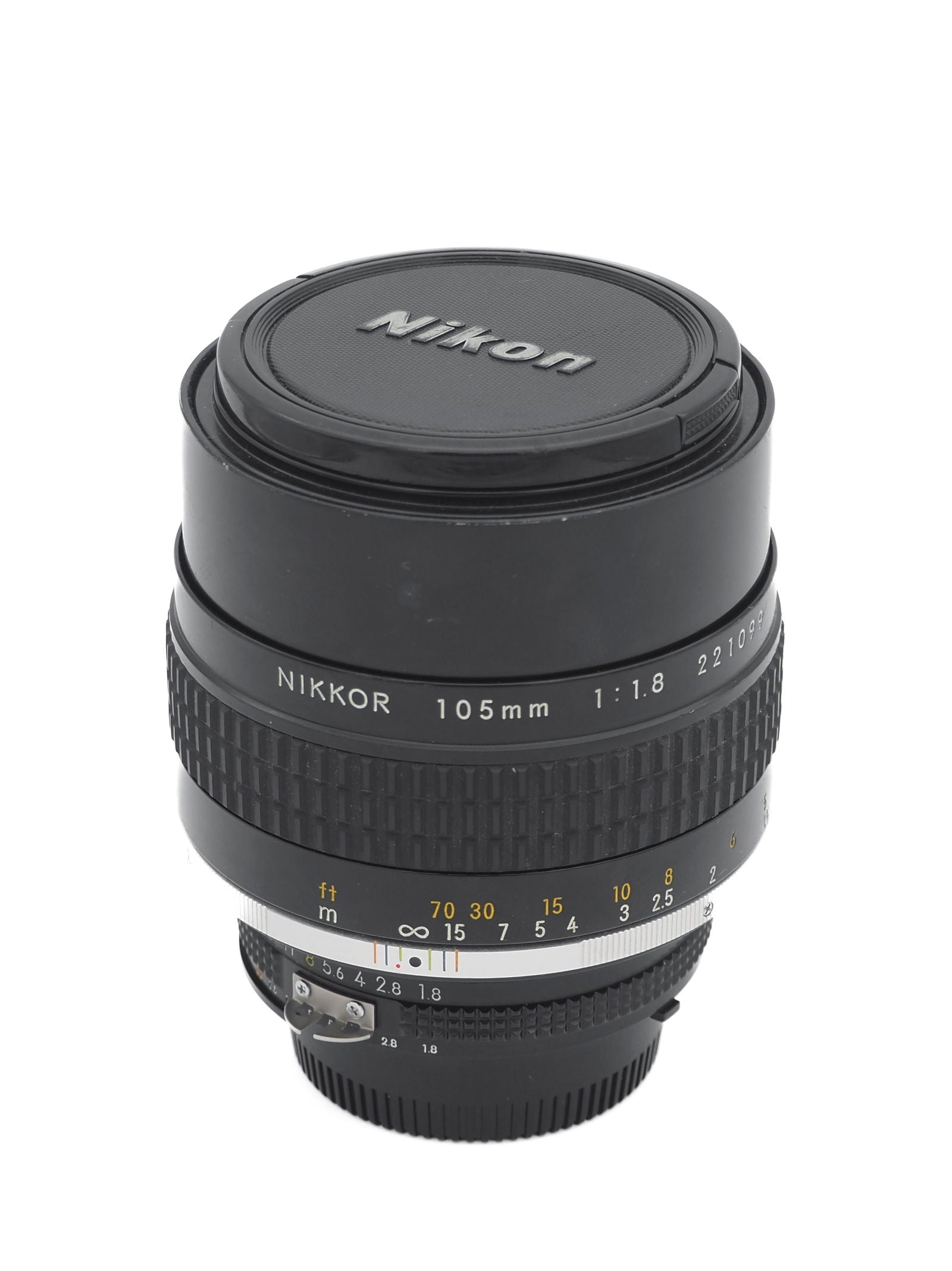 Obiettivo Nikkor 105 mm Ai-s f1.8 - Fratticioli Store