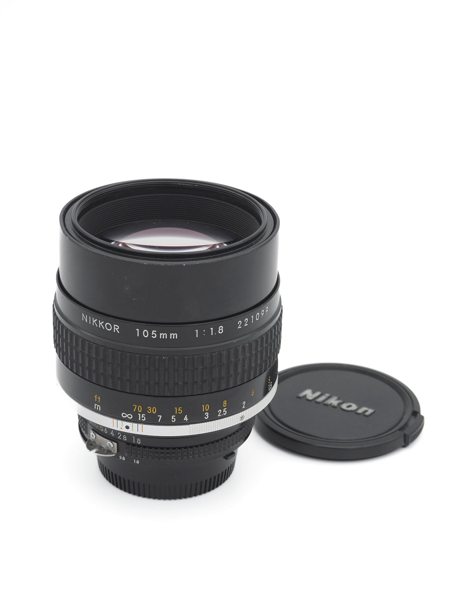 Obiettivo Nikkor 105 mm Ai-s f1.8 - Fratticioli Store