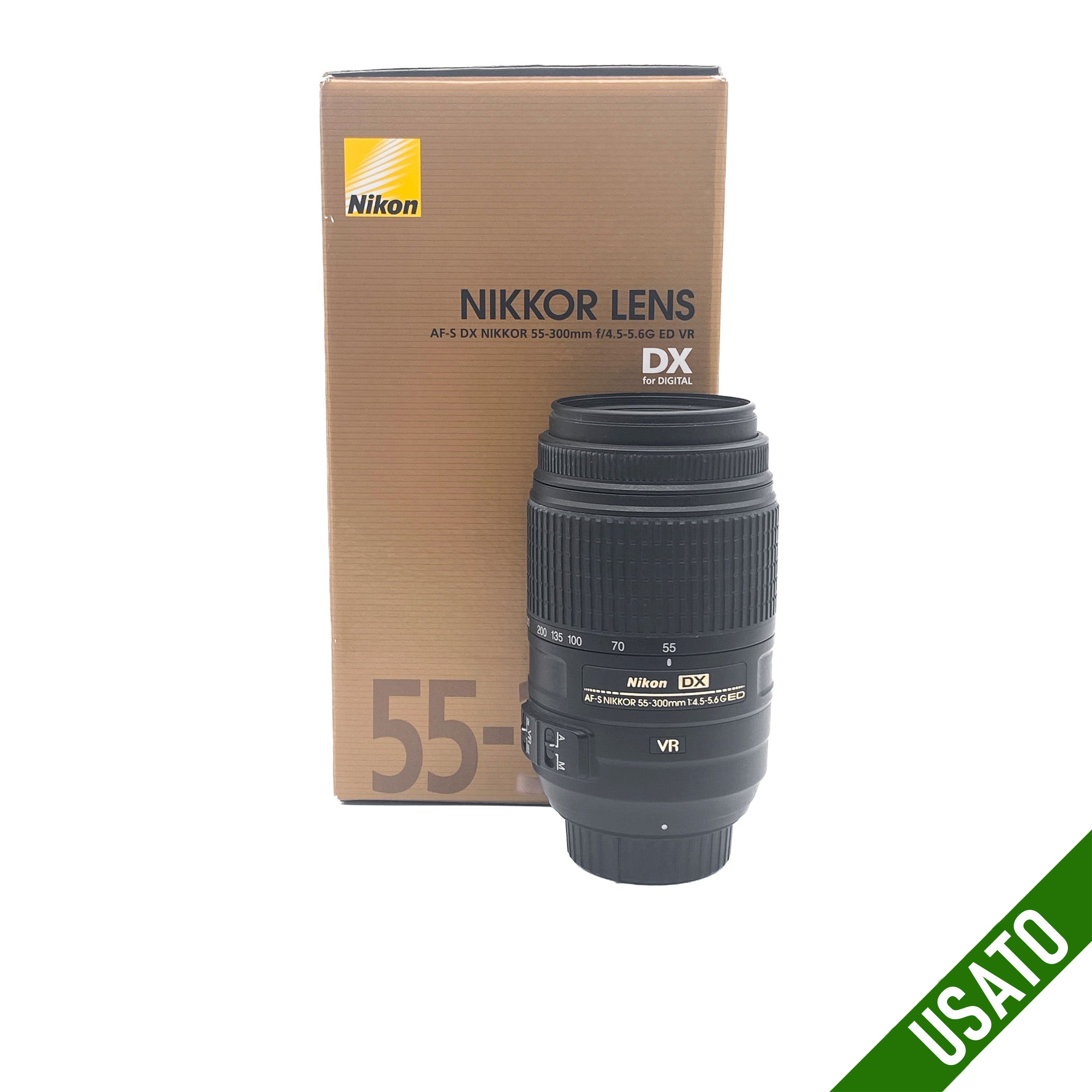 Nikon AF-S DX 55-300 mm f/4.5-5.6 G ED VR in Ottime Condizioni