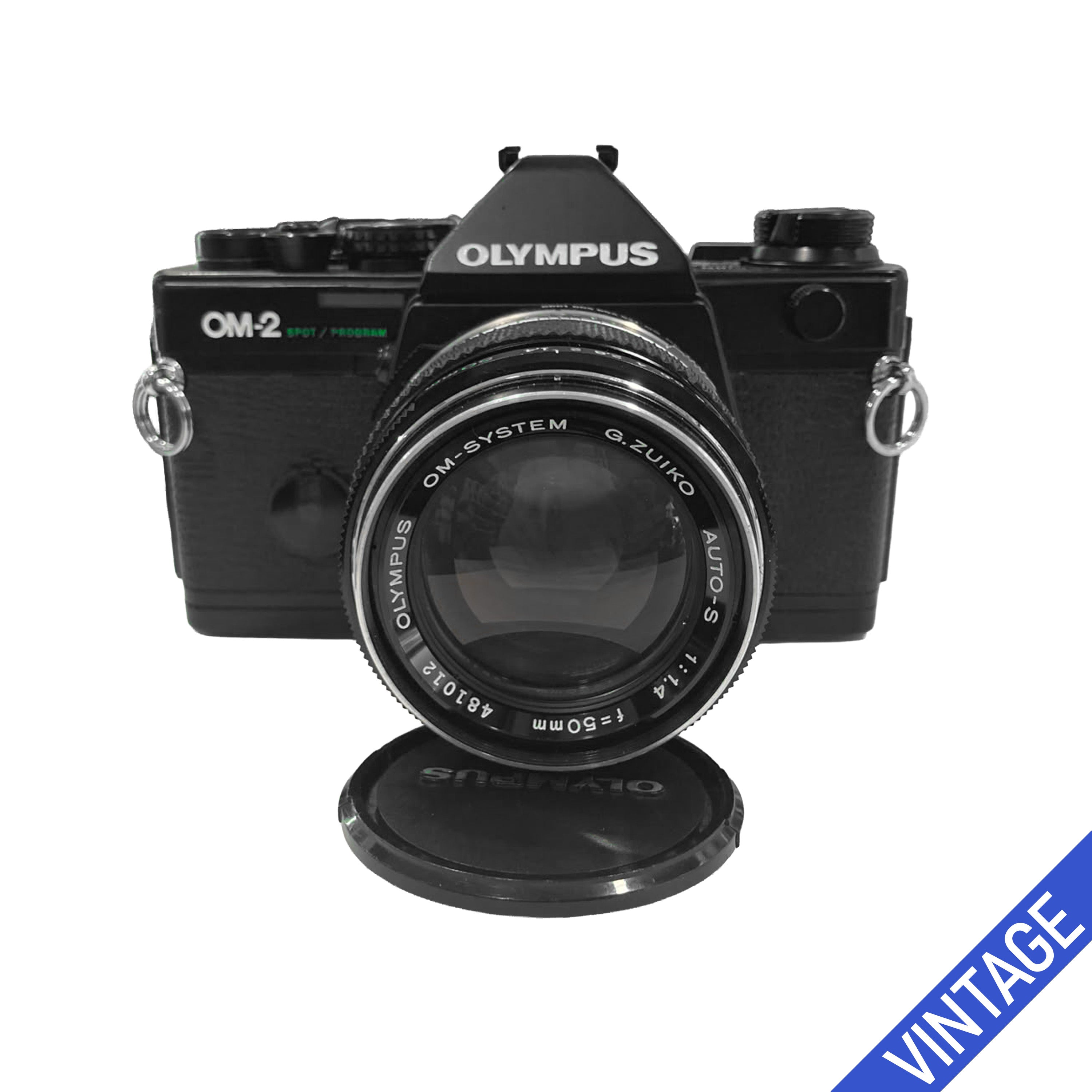Olympus OM-2 spot + zuiko auto-s 50 mm f/1.4 in perfette condizioni