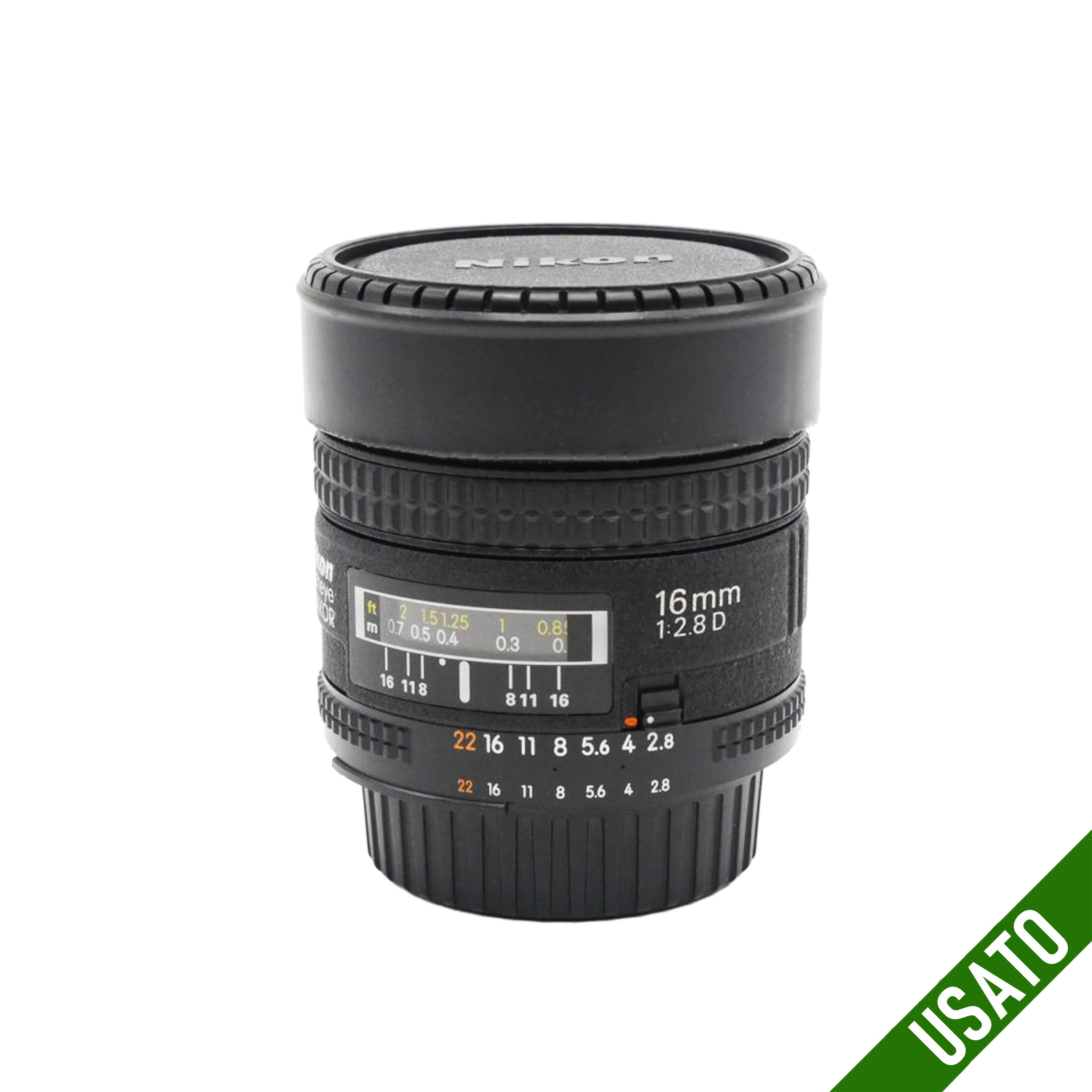 Nikon AF Fisheye 16 mm f/2.8D  Occasione