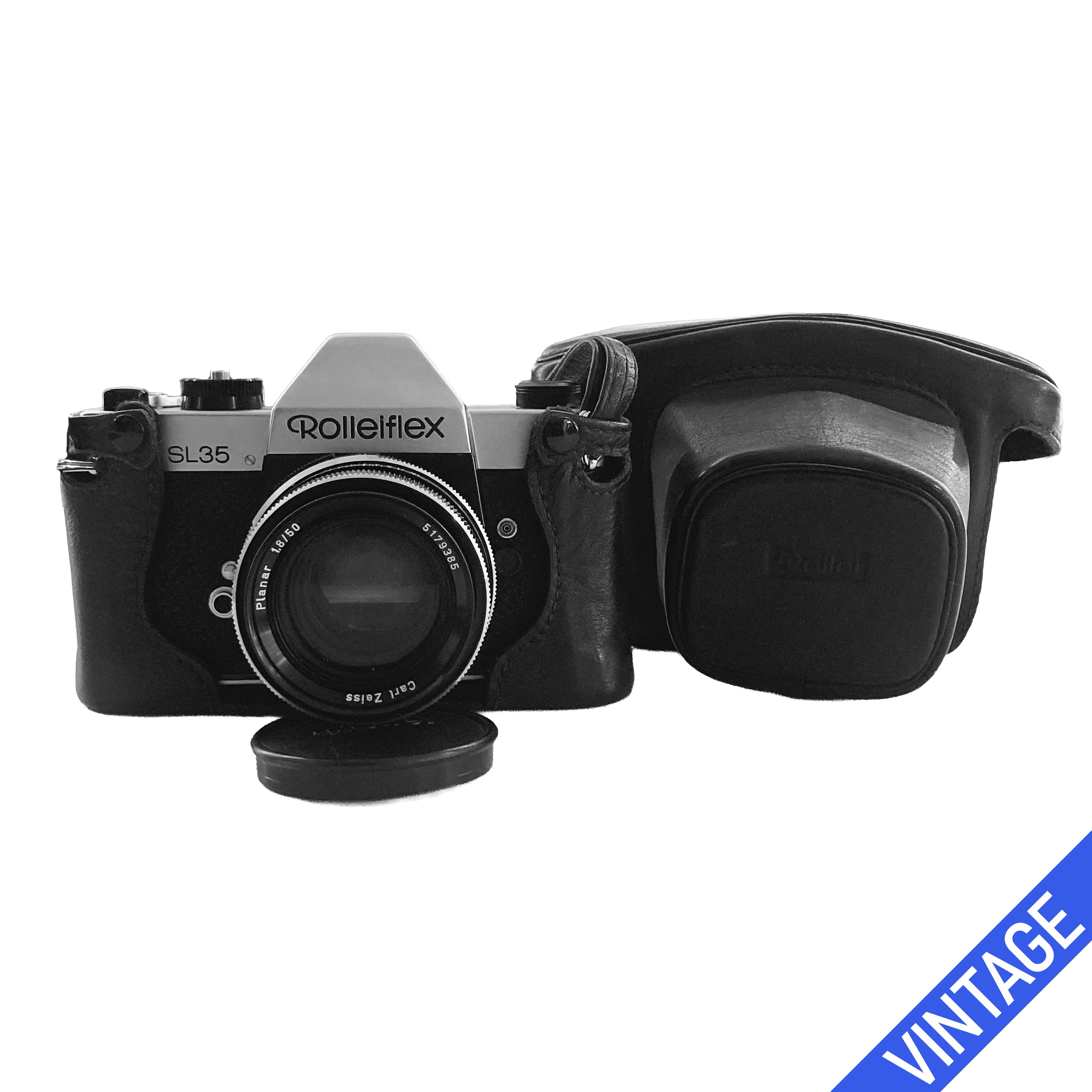Rolleiflex SL35 + Rollei Planar 50 mm f/1.8  Come Nuova