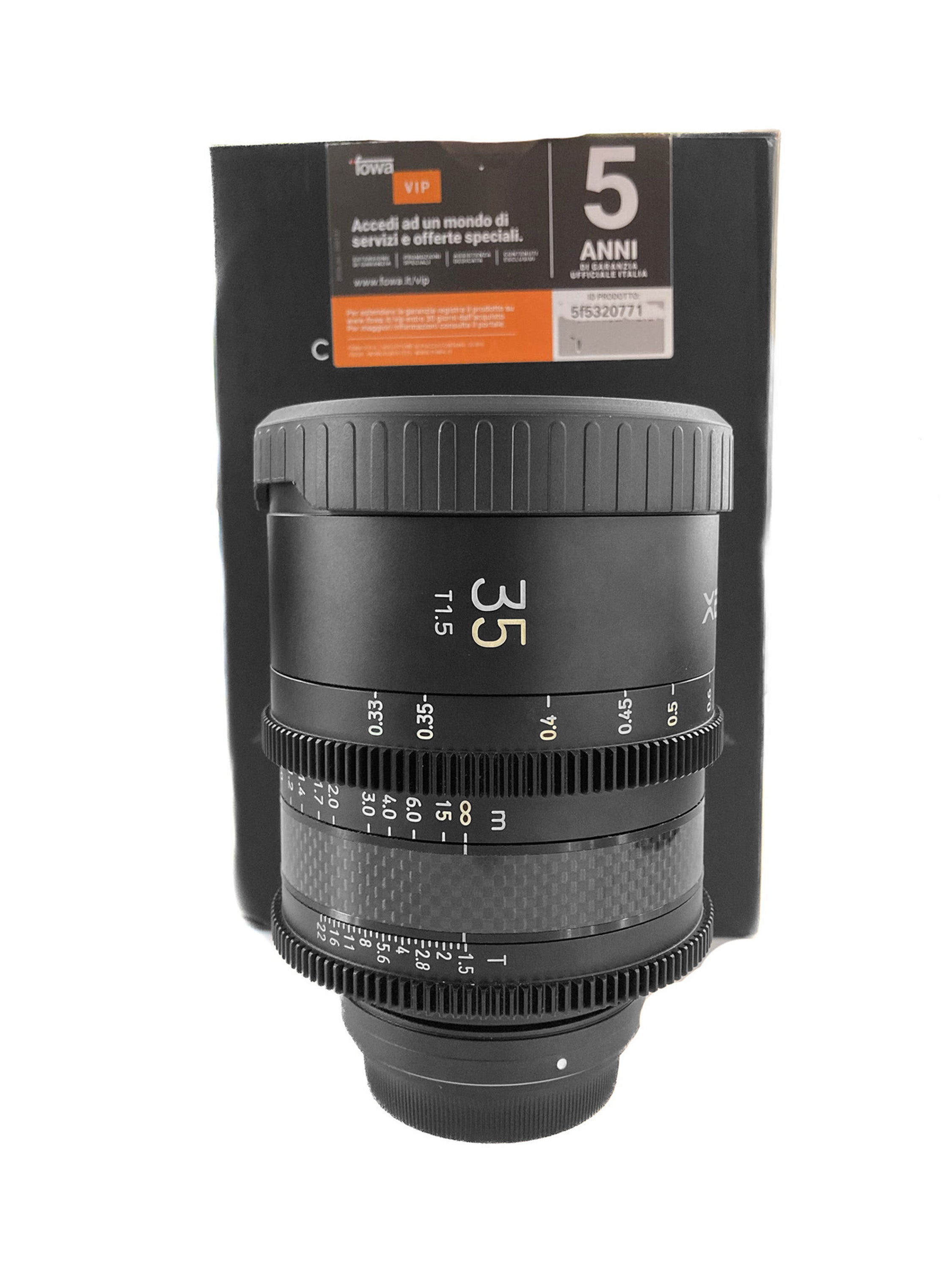 Samyang XEEN EF CF Cine Lens 35 mm T/1.5 Canon EF