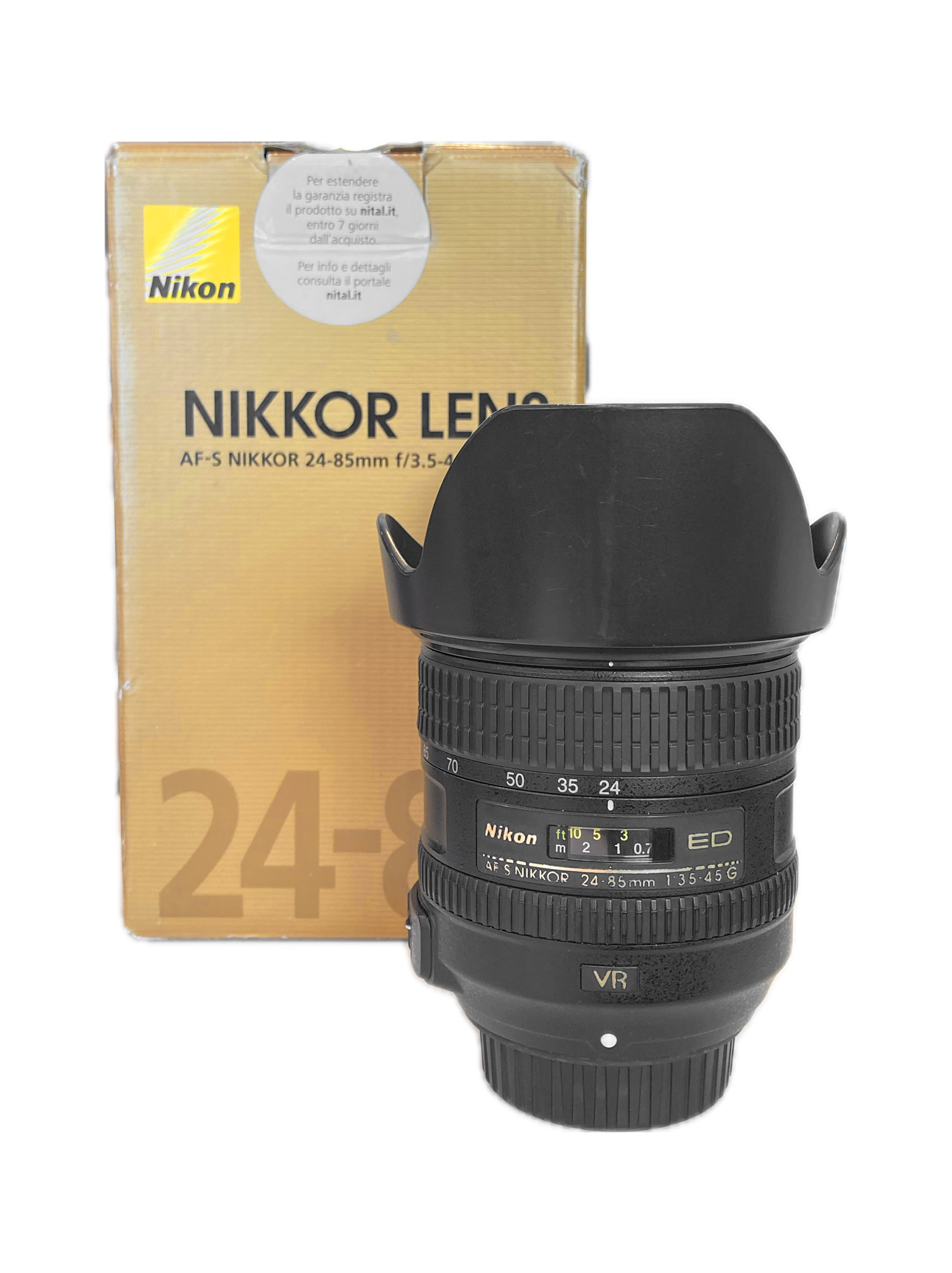 Nikon AF-S 24-85mm f/3.5-4.5 G ED VR Usato