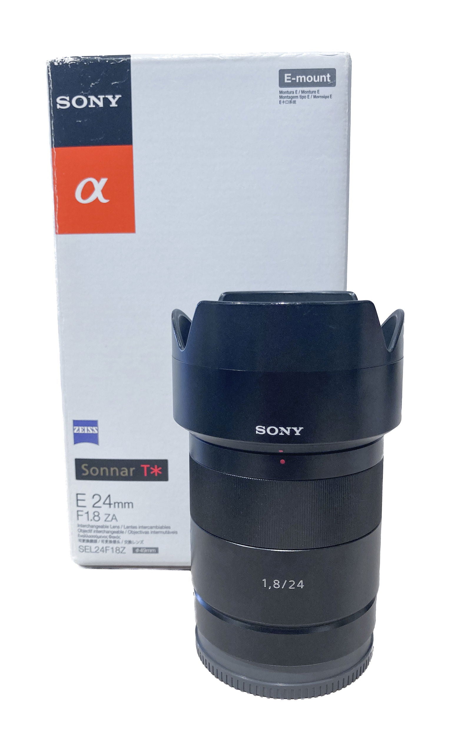 Sony Carl Zeiss Sonnar T* E 24mm f/1.8  occasione - Fratticioli Store