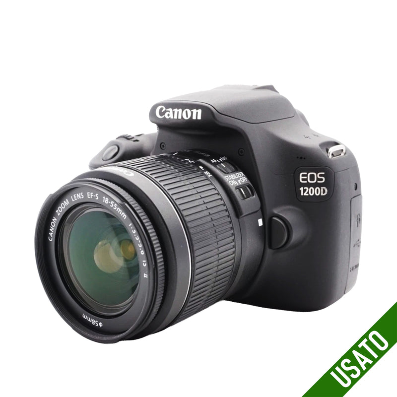 Canon 1200D + 18-55 mm f/3.5-5.6 IS II Come Nuova
