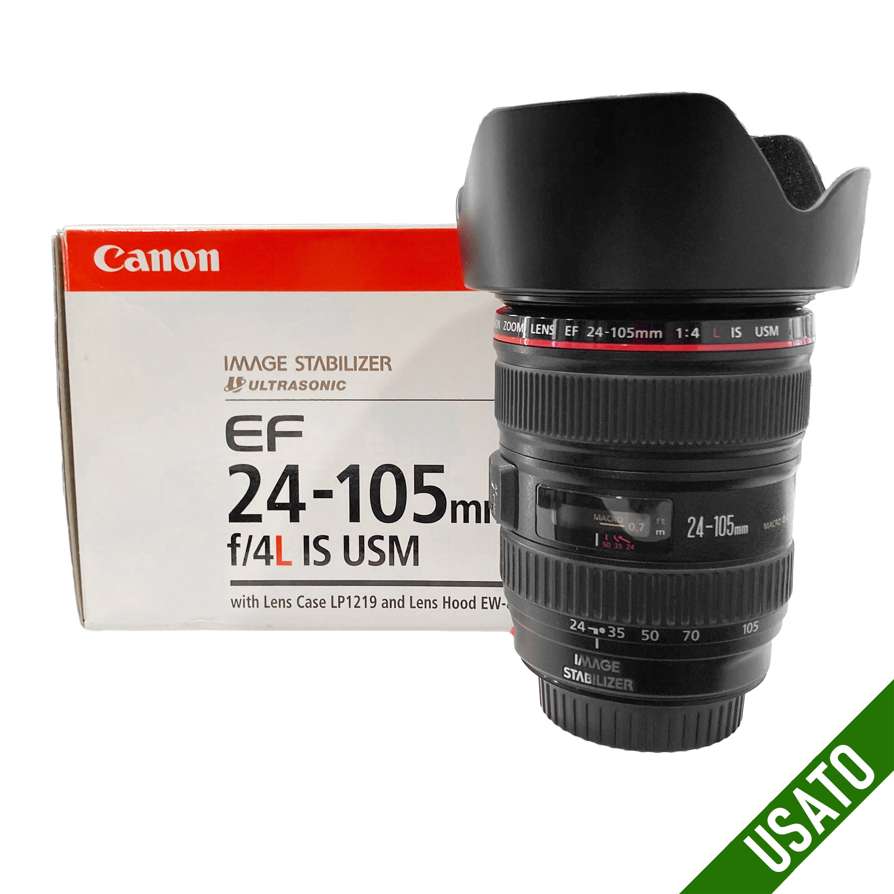 Canon EF 24-105 mm f/4 L IS USM  Pari al Nuovo