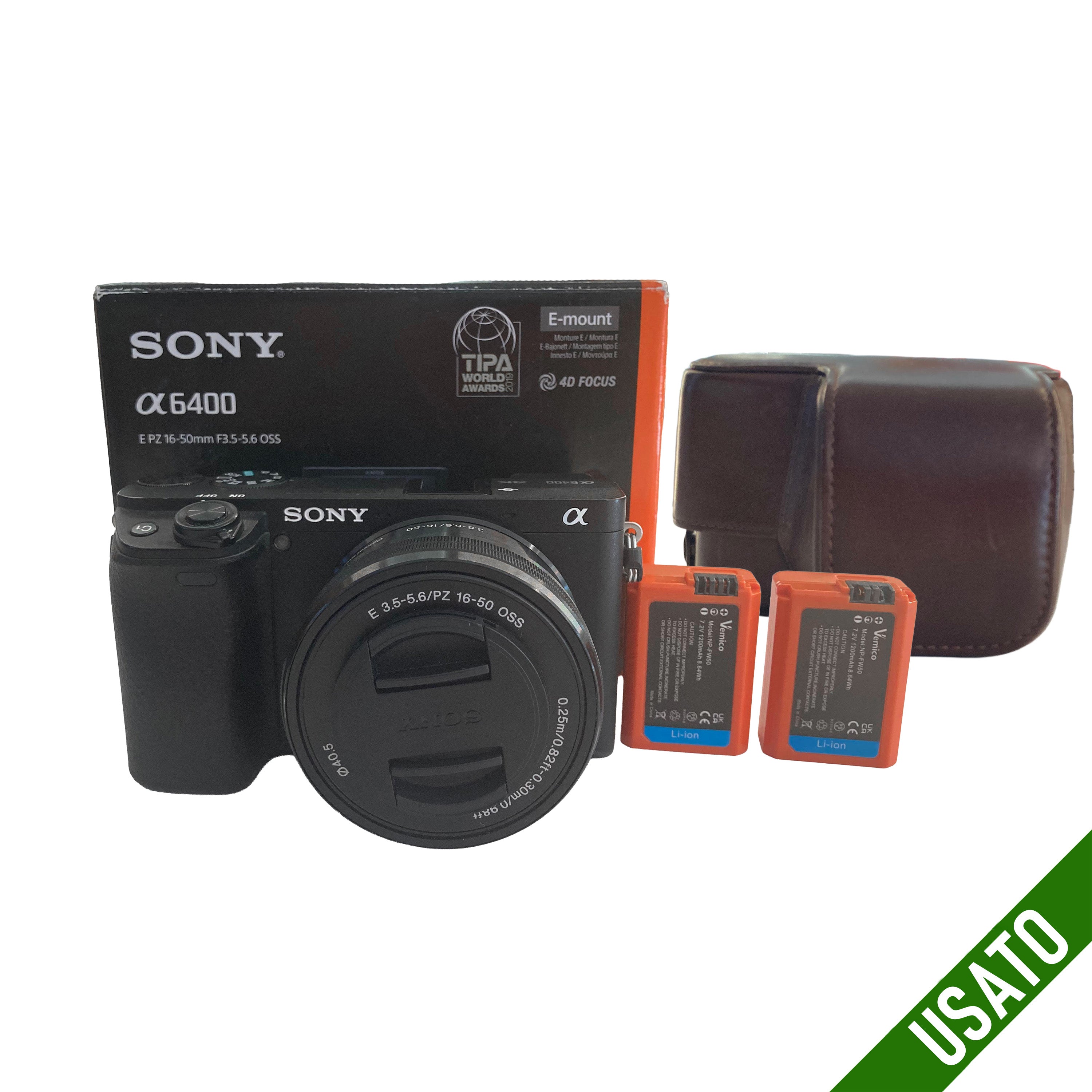 Sony A6400 + 16-50mm f/3.5-5.6 OSS  In Ottime Condizioni