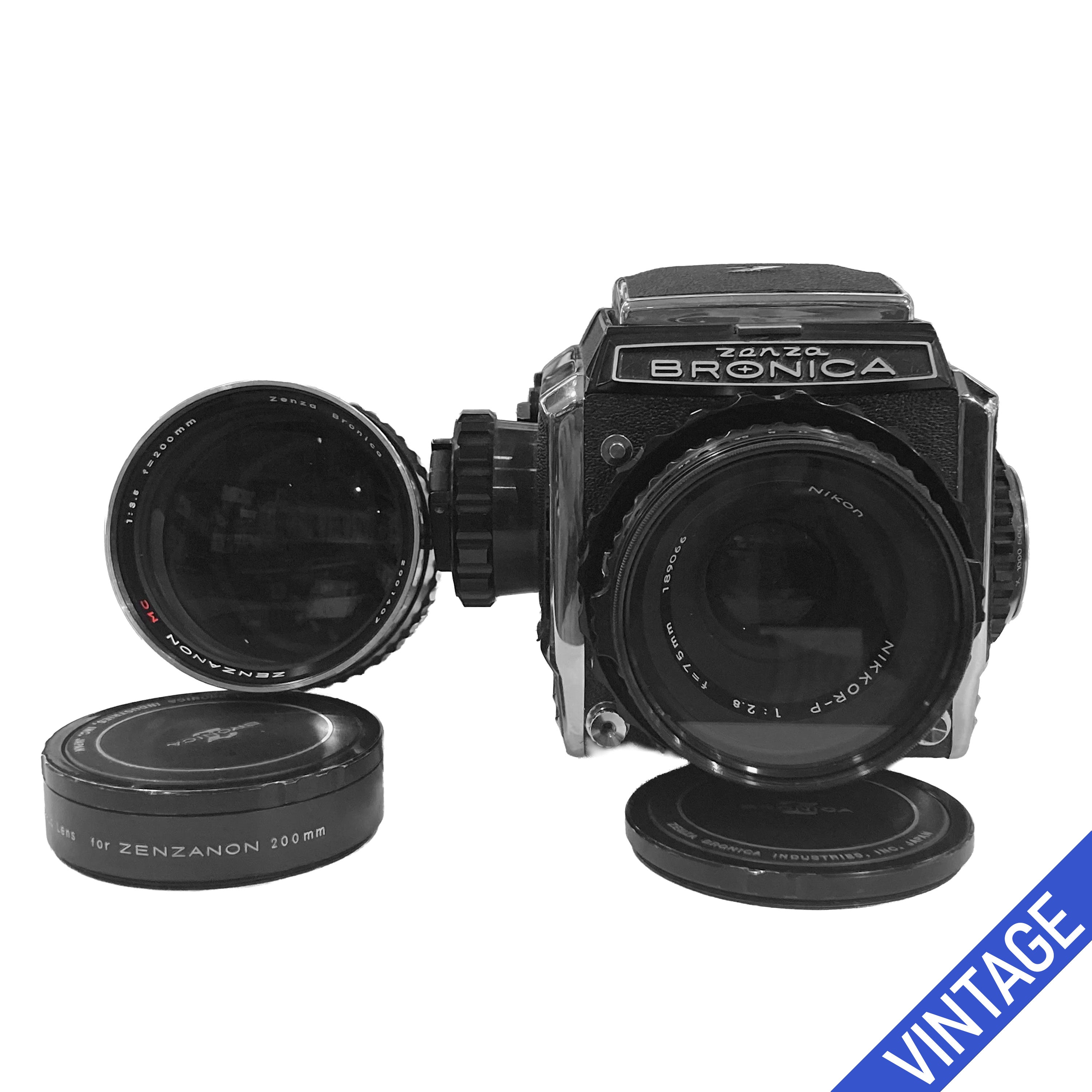 Zanza Bronica S2 + 2 Ottiche in Ottime Condizioni
