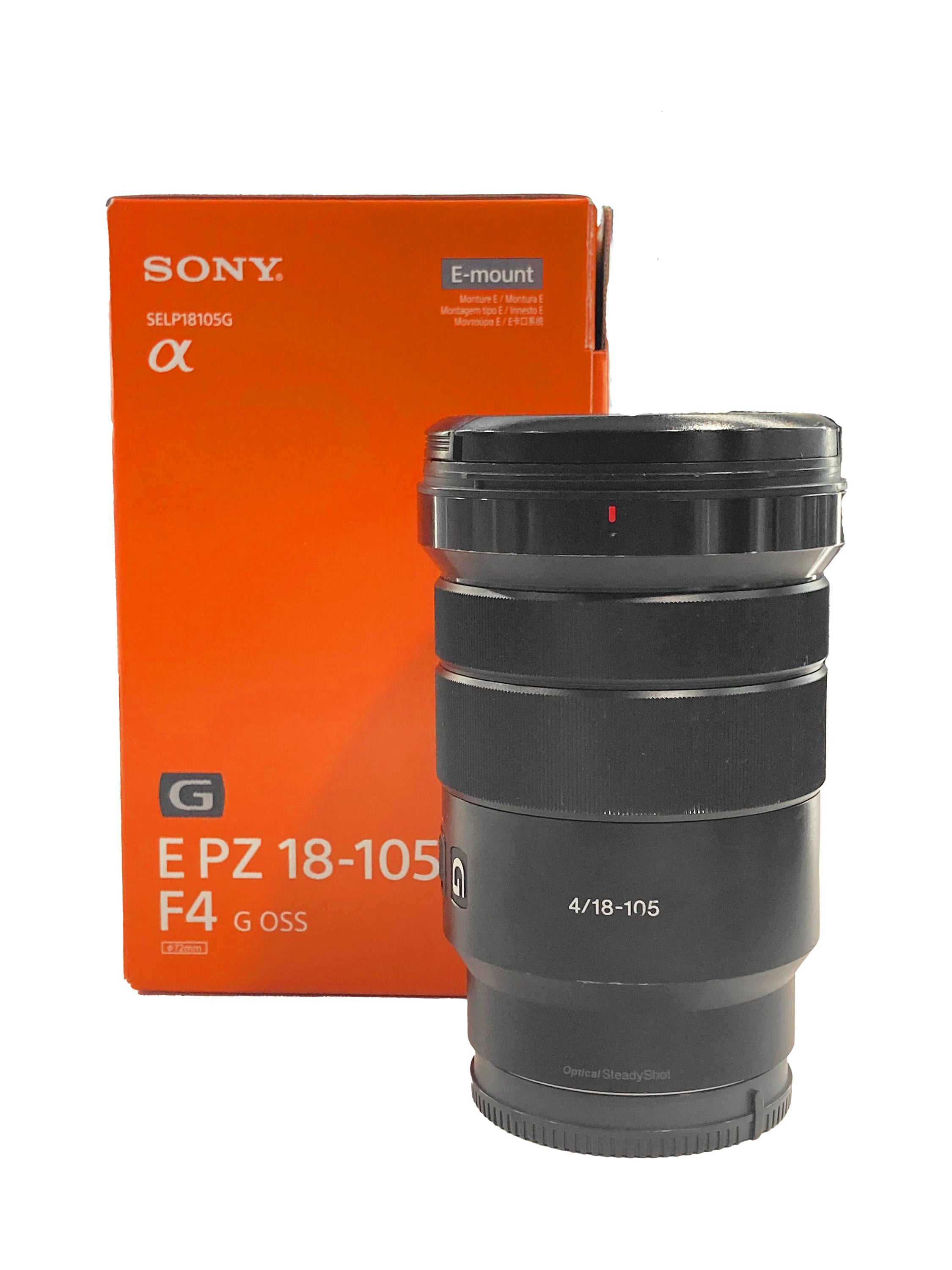 Obiettivo Sony 18-105 mm G OSS E4/PZ  Usato