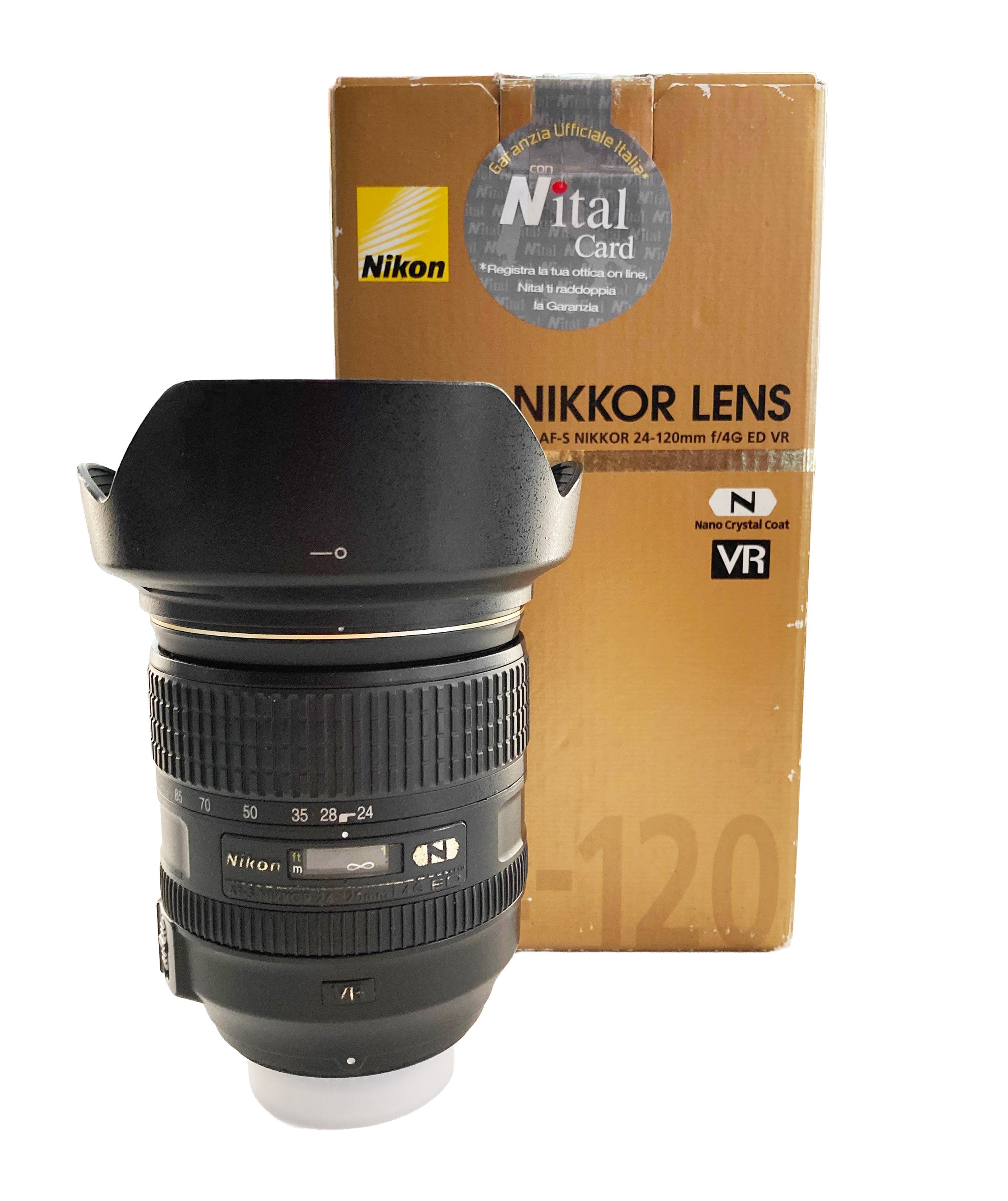 Nikon 24-120 mm f/4 G ED VR  Usato