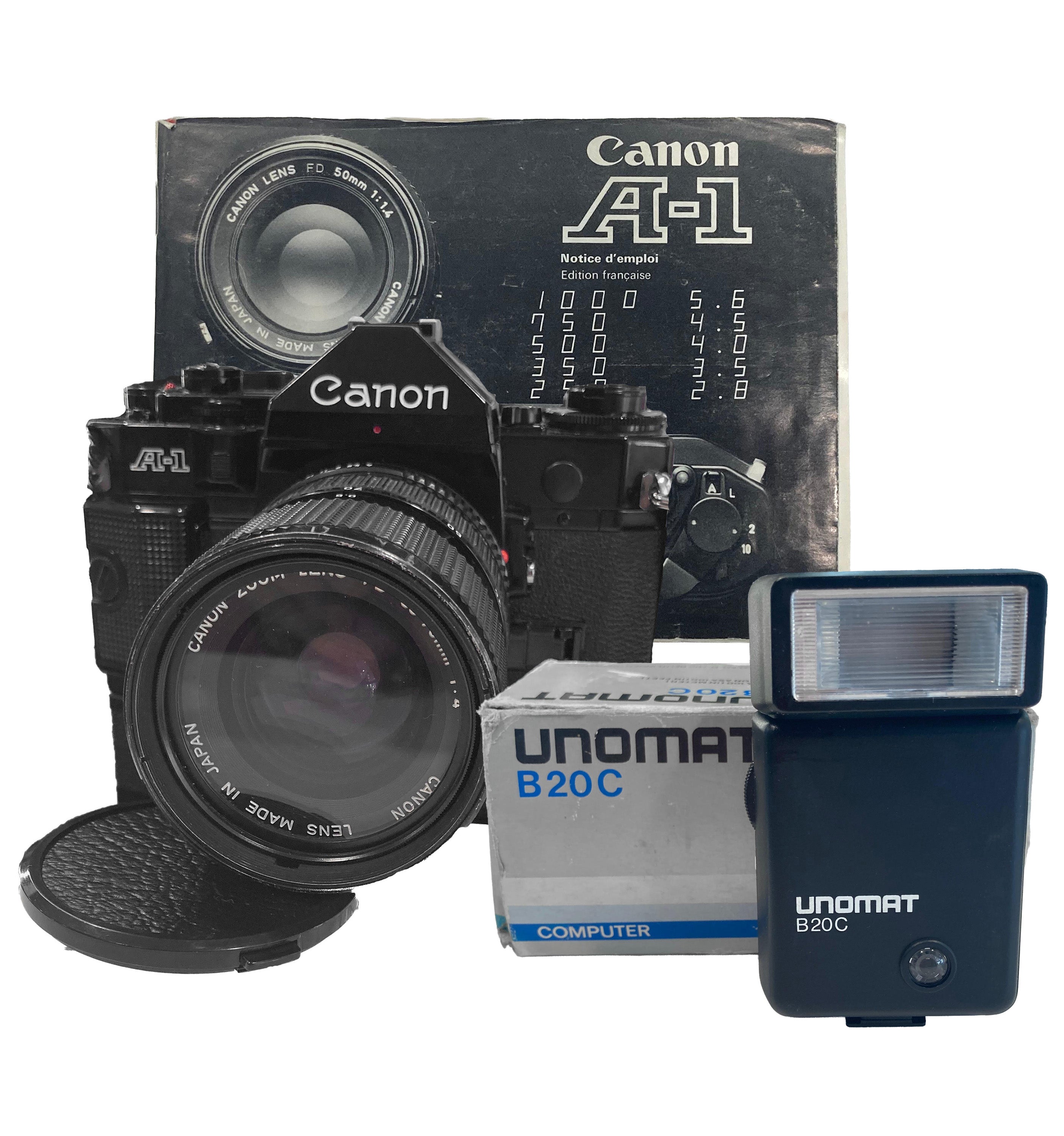 Canon A-1 + 35-70 mm f/4  Ottime Condizioni