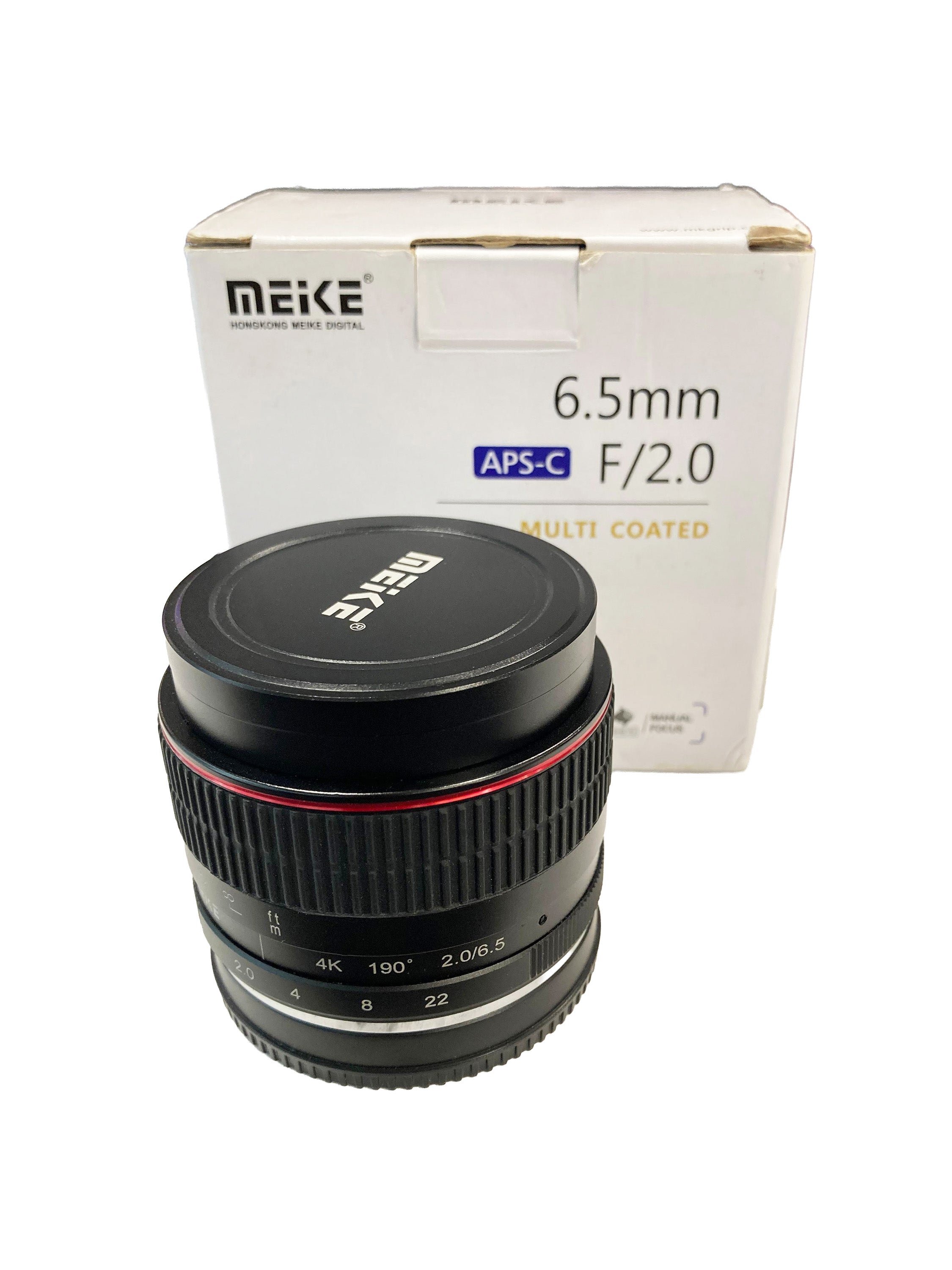 Meike 6.5 mm f/2 per Sony E apsc  Come Nuovo