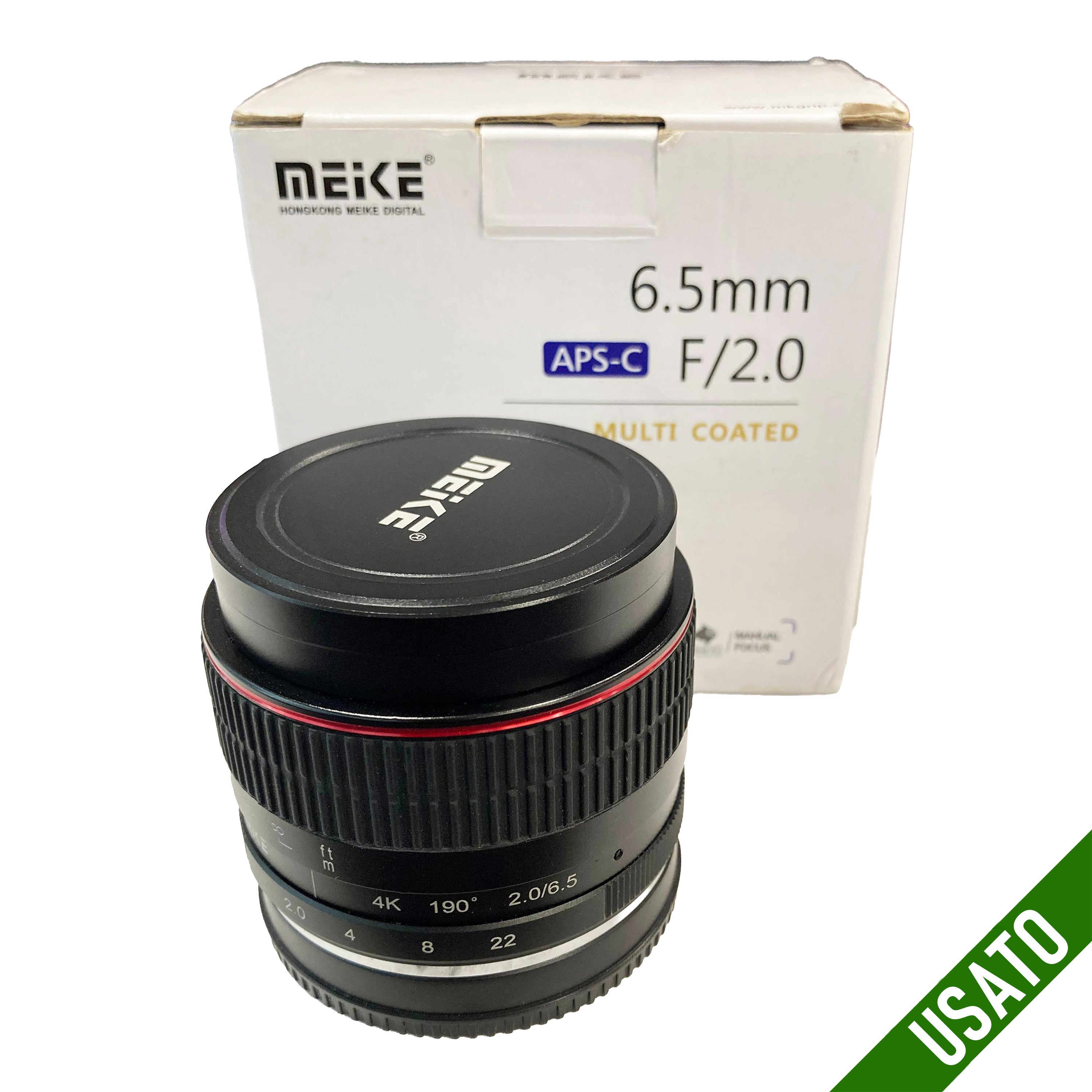 Meike 6.5 mm f/2 per Sony E apsc  Come Nuovo