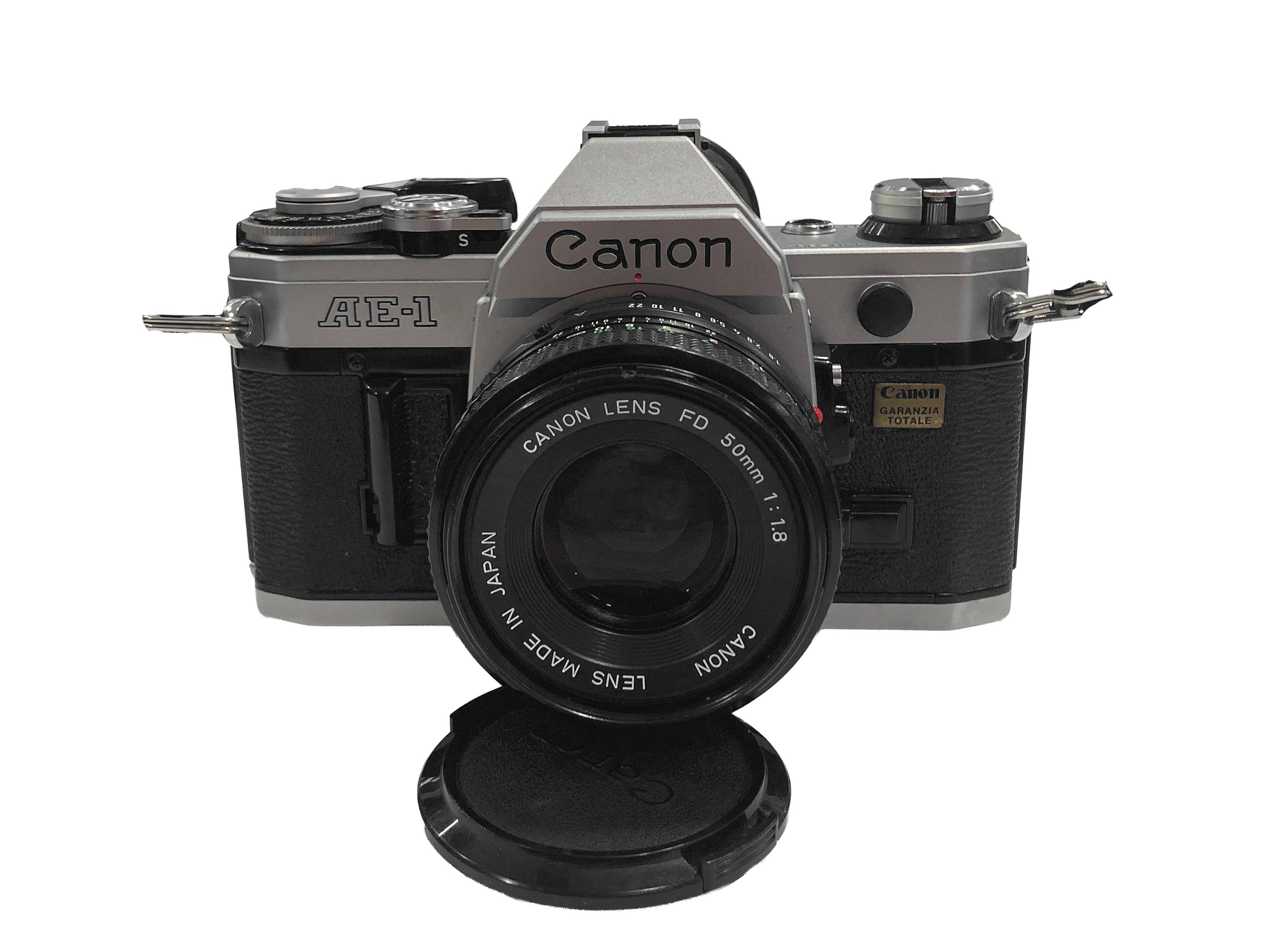 Canon AE-1 + 50 mm f/1.8  Ottime Condizioni