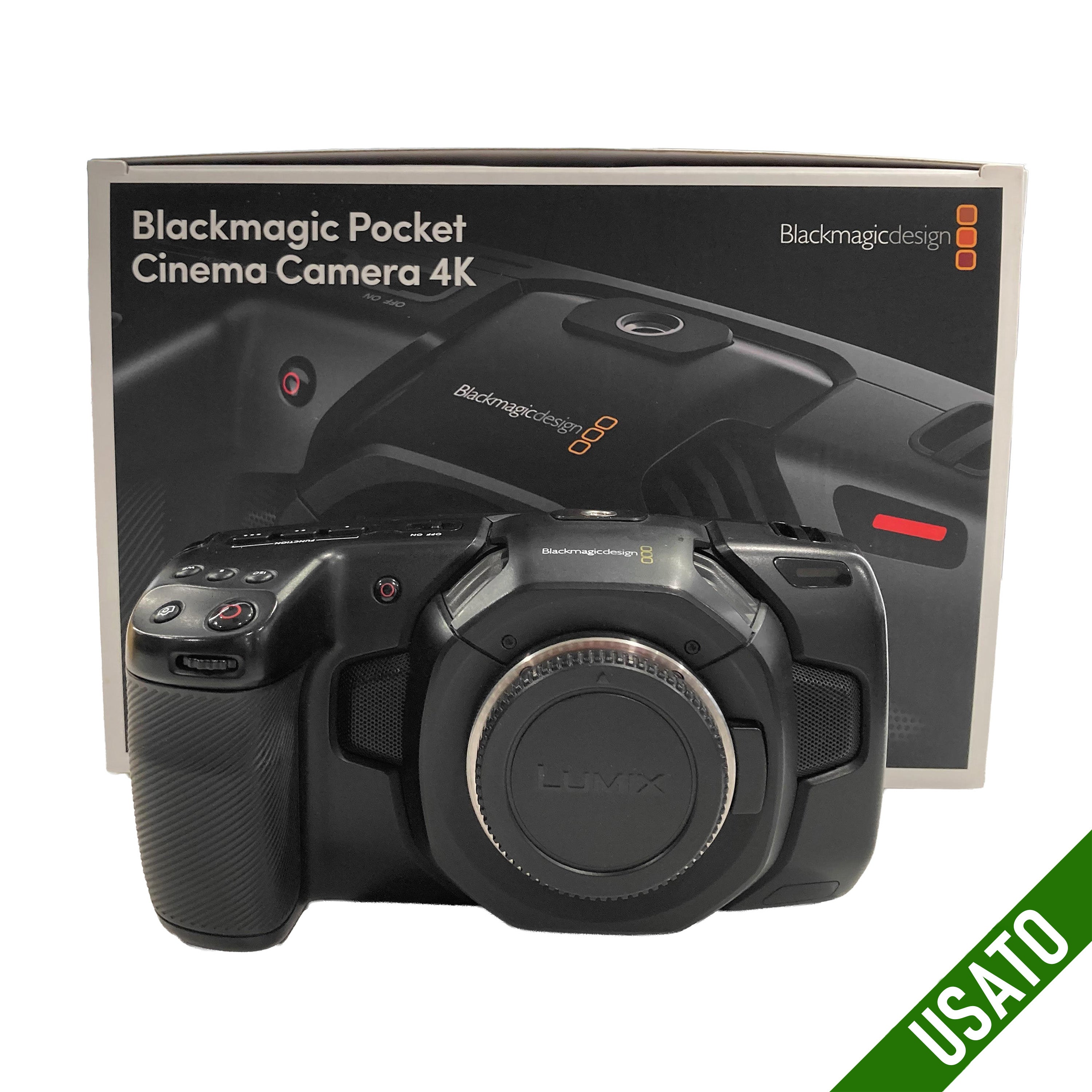 Blackmagic Pocket 4K Per Micro 4/3  Usato