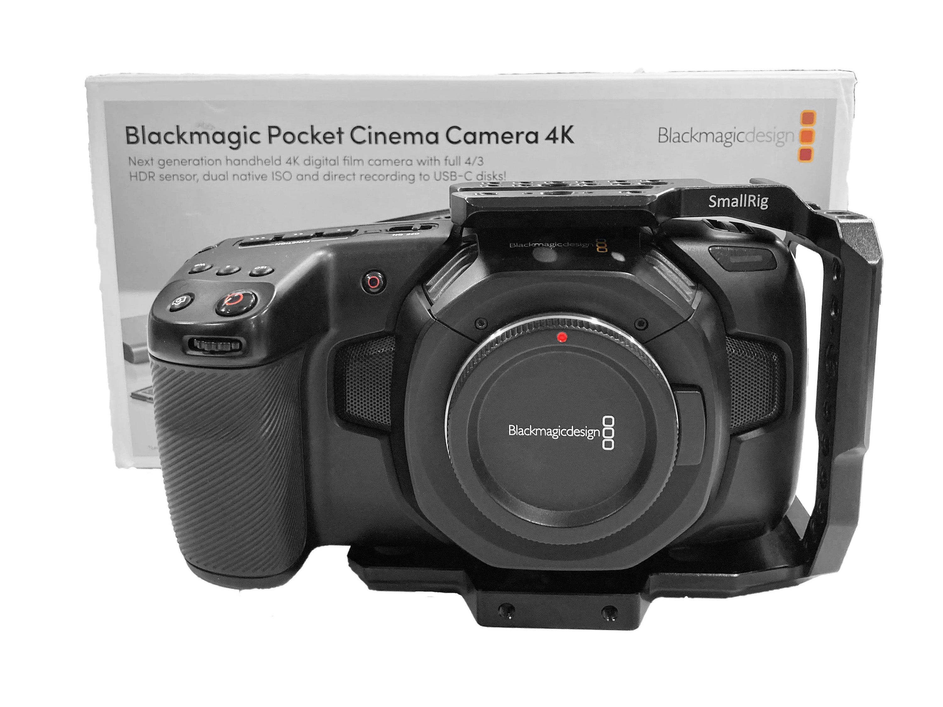Blackmagic Pocket 4K per Micro 4/3  in Ottime Condizioni