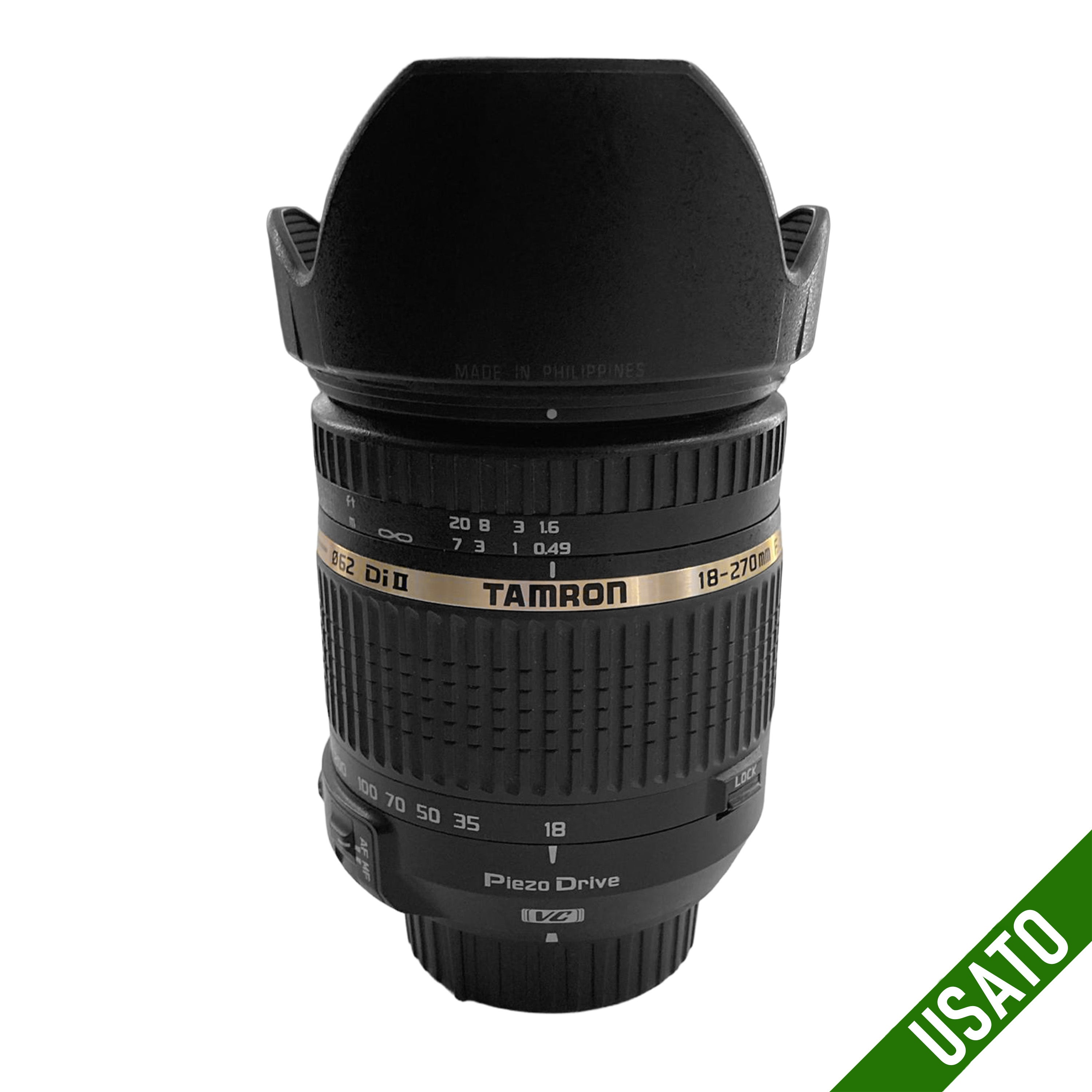 Tamron 18-270 mm f/3.5-6.3 attacco Nikon Usato