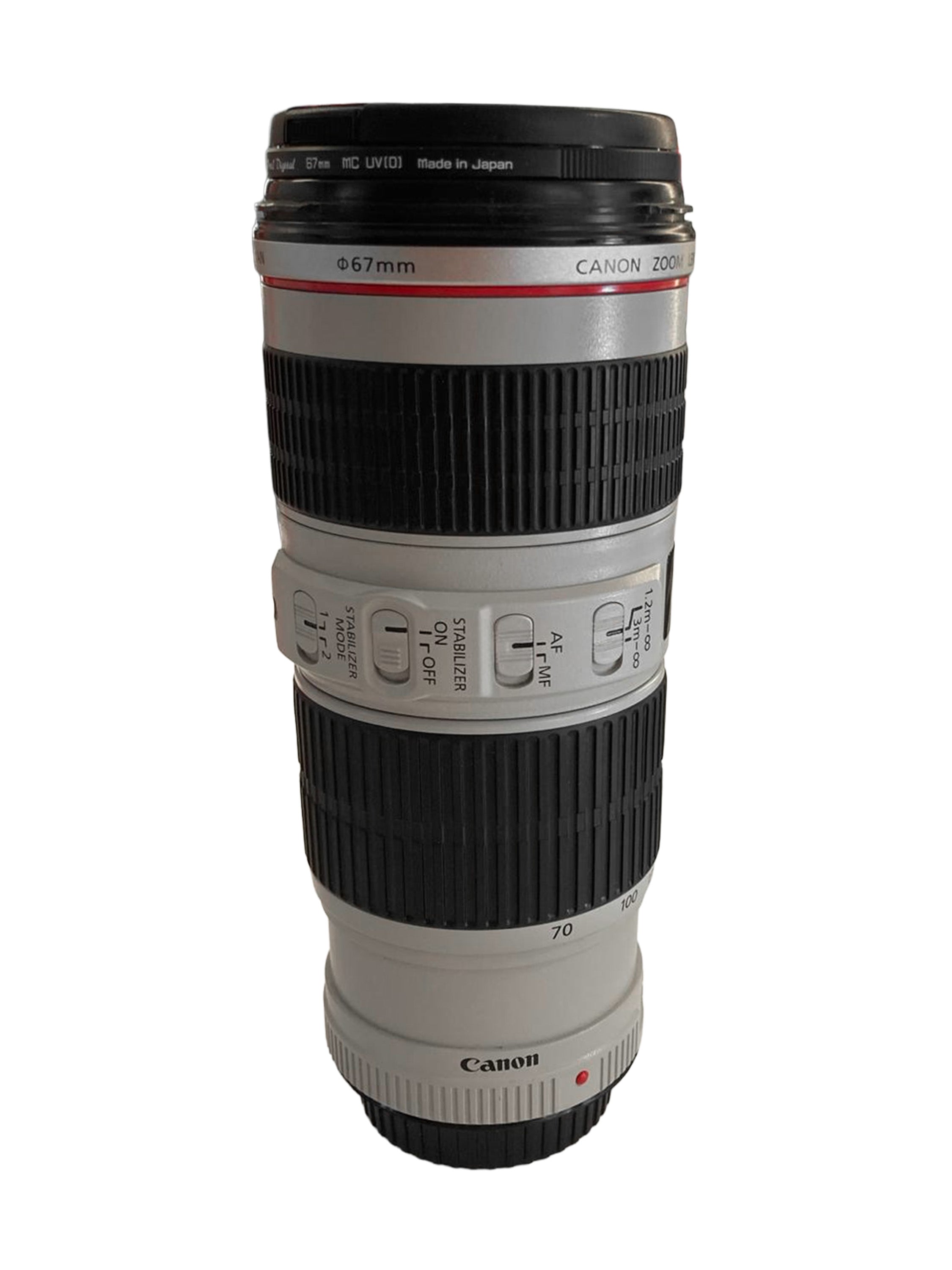 Canon EF 70-200 mm f/4L IS USM  Pari al Nuovo