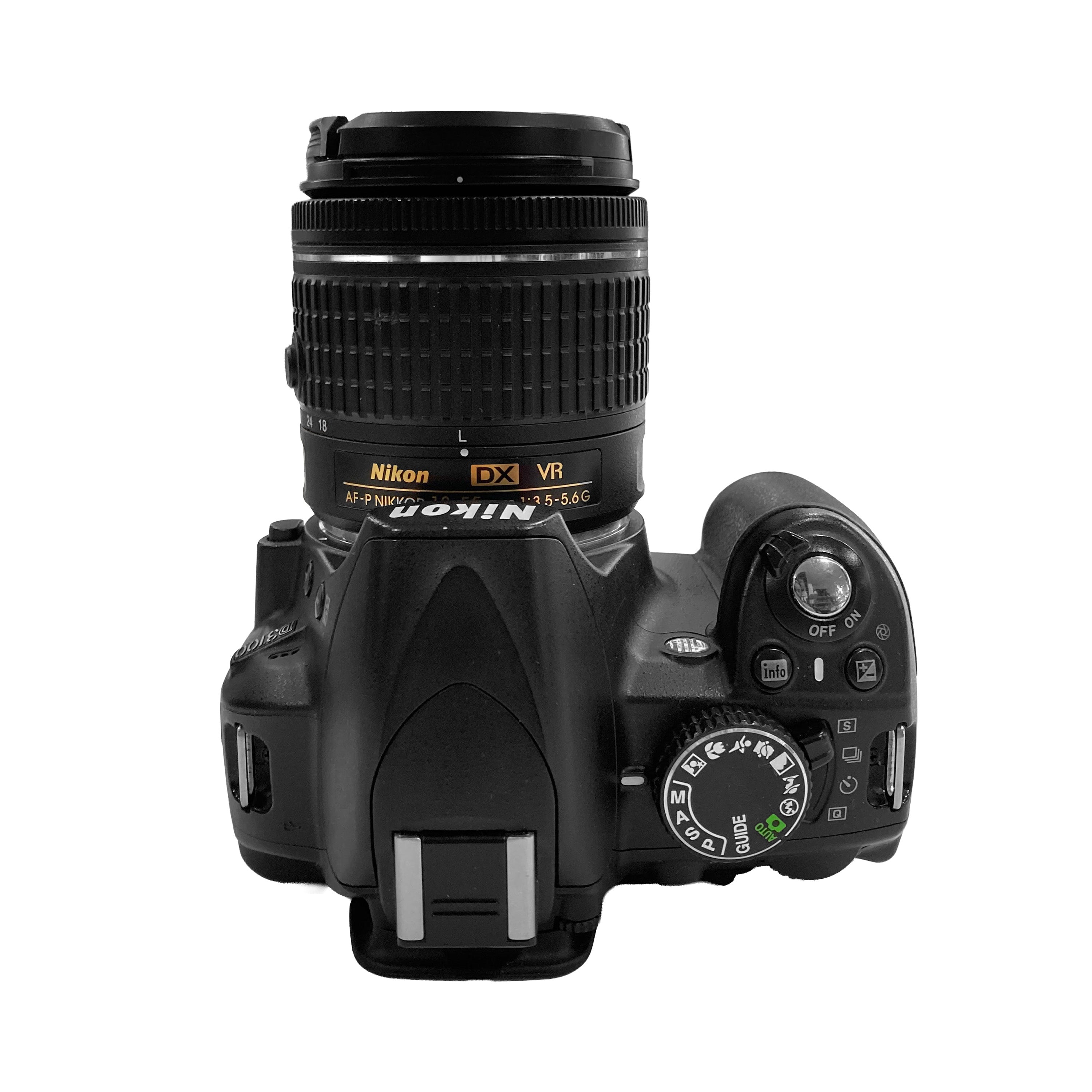 Nikon D3100 + AF-P DX 18-55mm f/3.5-5.6G VR  Come Nuovi
