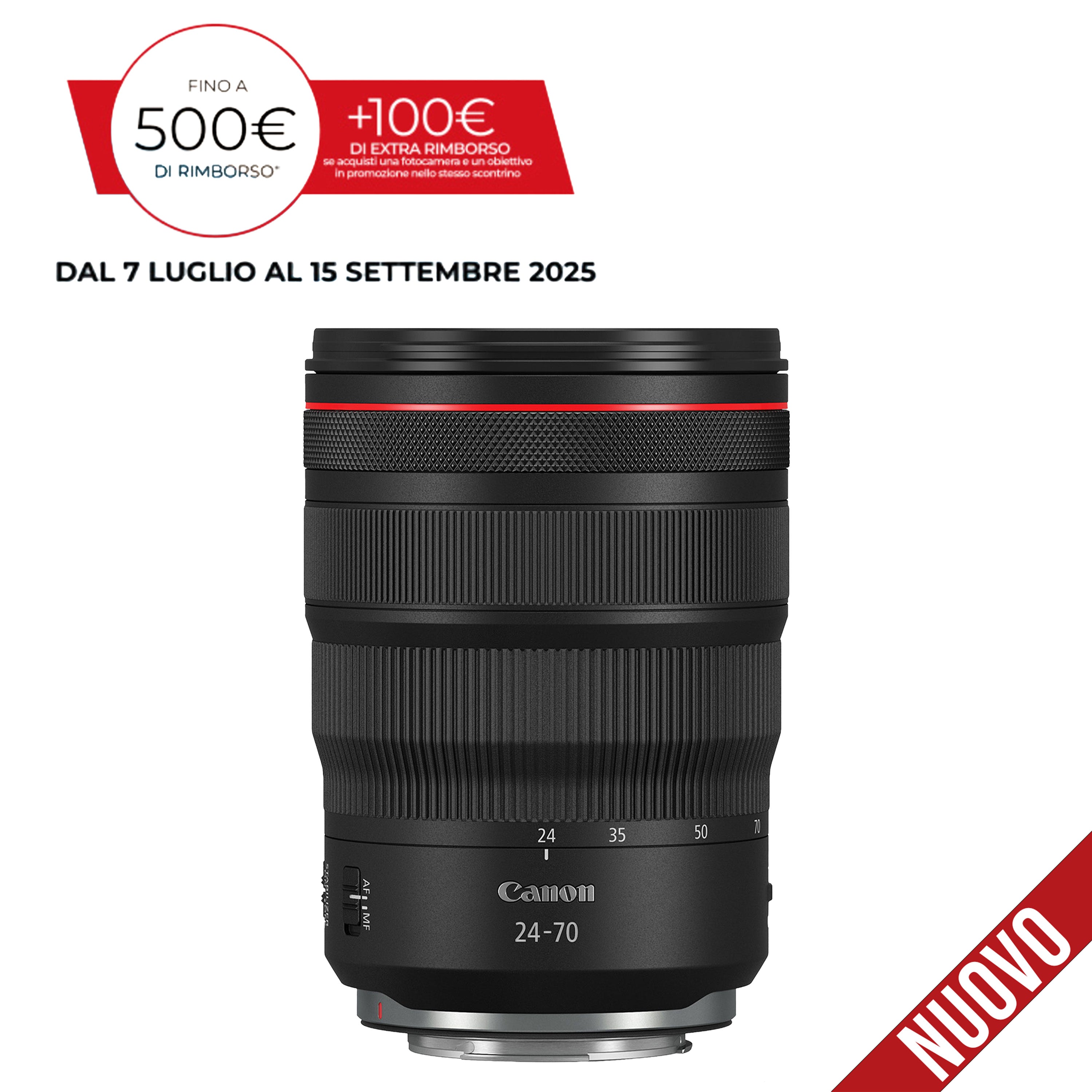 Canon RF 24-70 mm f/2.8 L IS USM nuovo