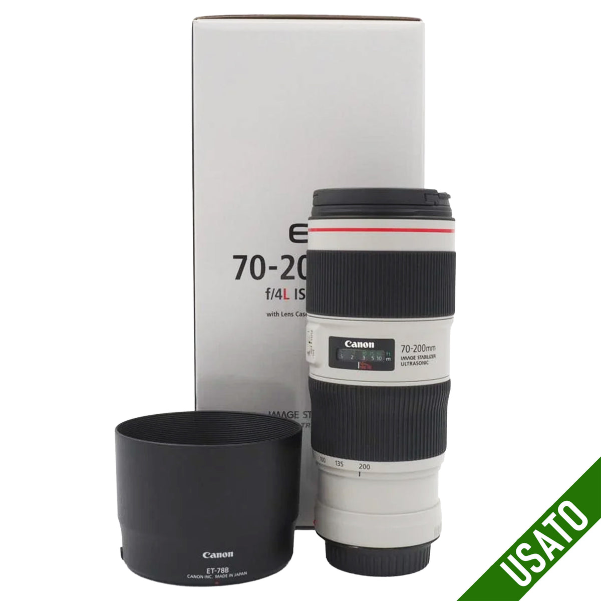 Canon EF 70-200 mm f/4 L IS II USM Come Nuovo