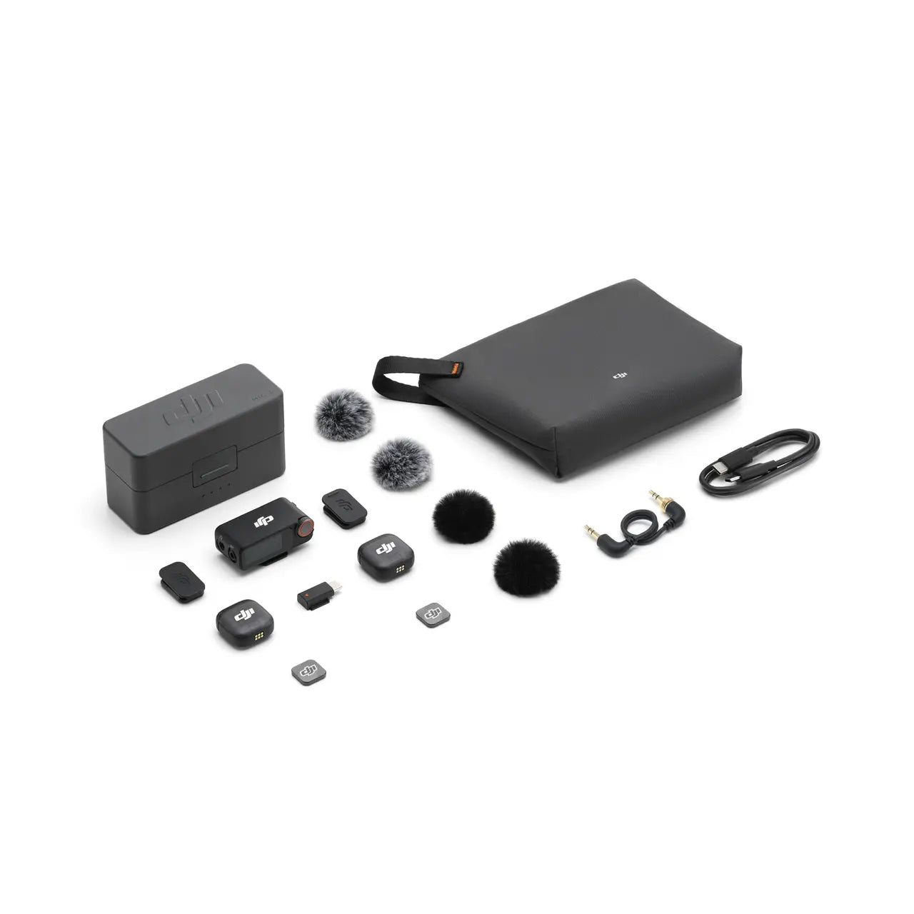 DJI Mic 3 (2 TX + 1 RX + Custodia di Ricarica) Nuovo