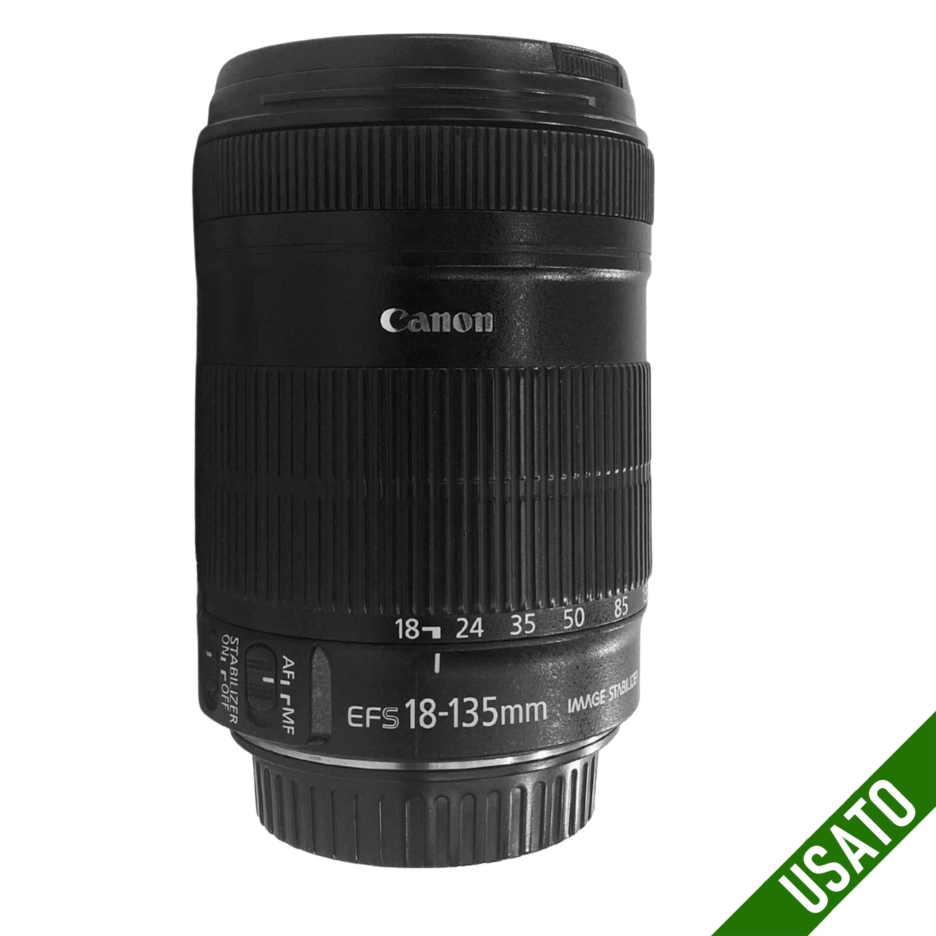 Canon EF-S 18-135 mm f/3.5-5.6 IS STM con paraluce originale!