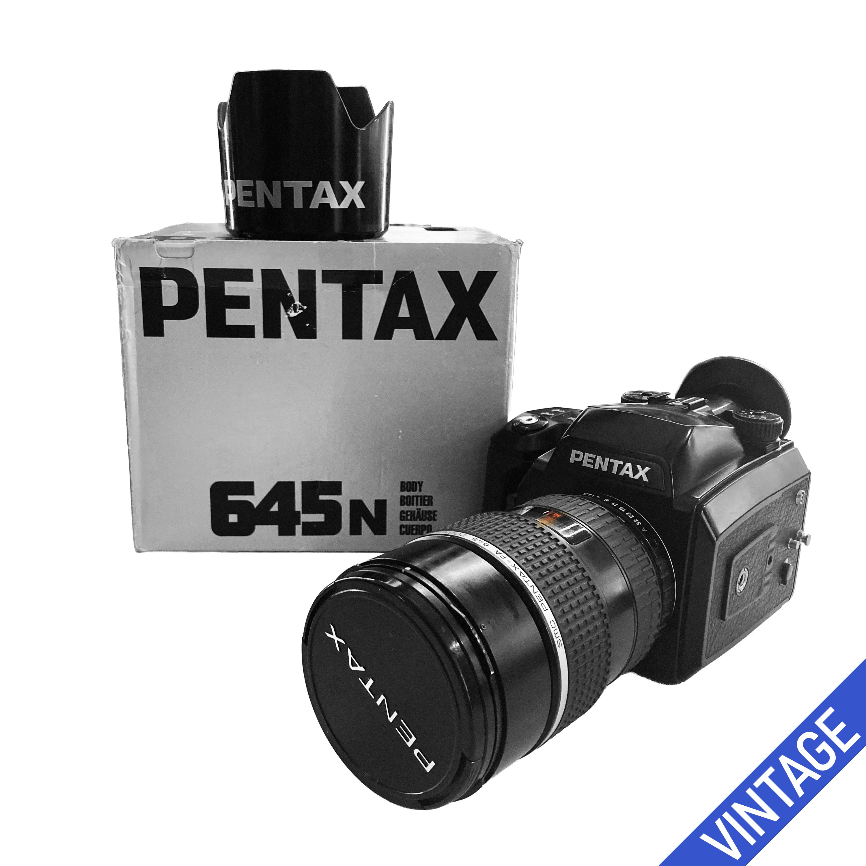 Pentax 645N + Pentax-FA 645 Zoom 80-160mm f/4.5 Come Nuovi
