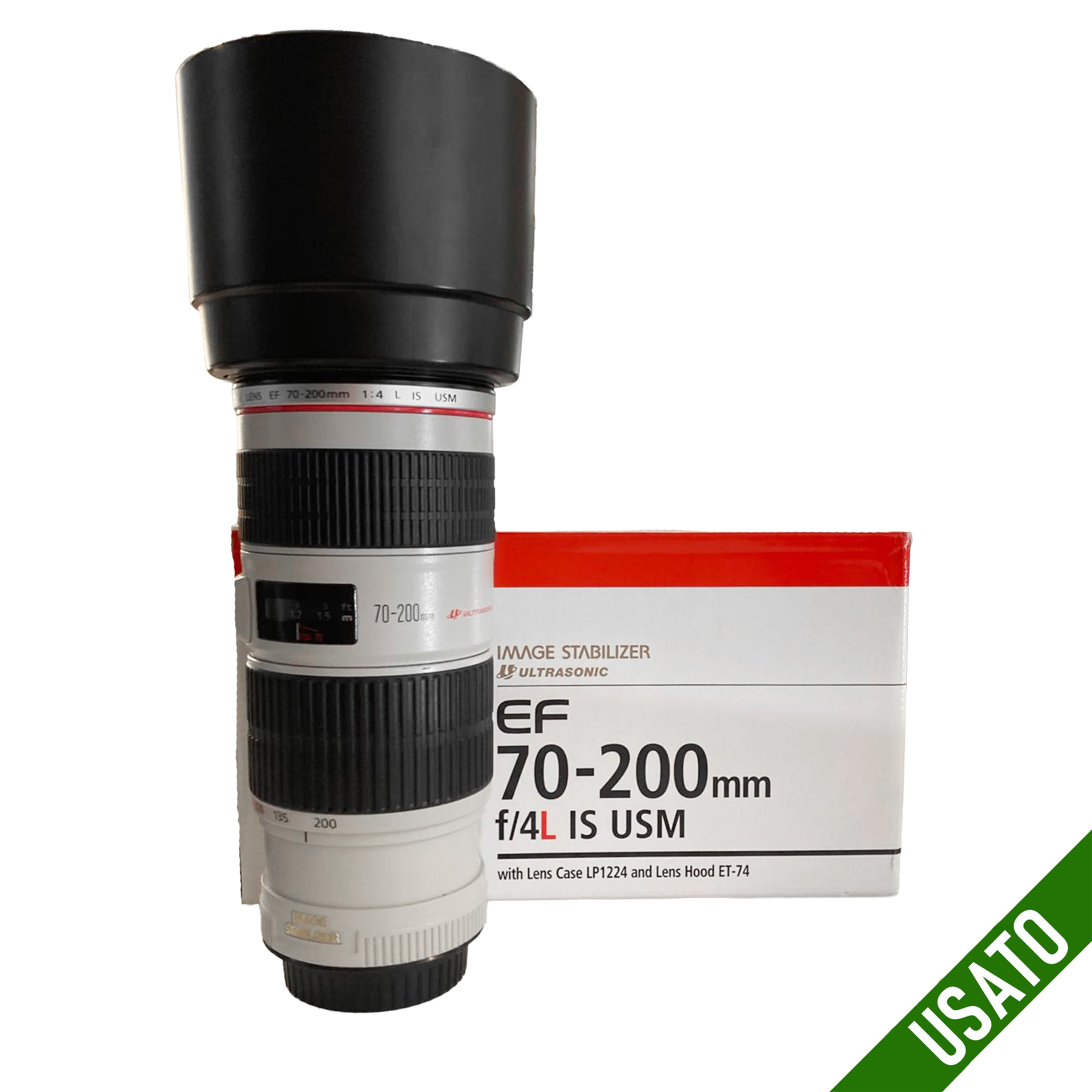 Canon EF 70-200 mm f/4L IS USM  Pari al Nuovo