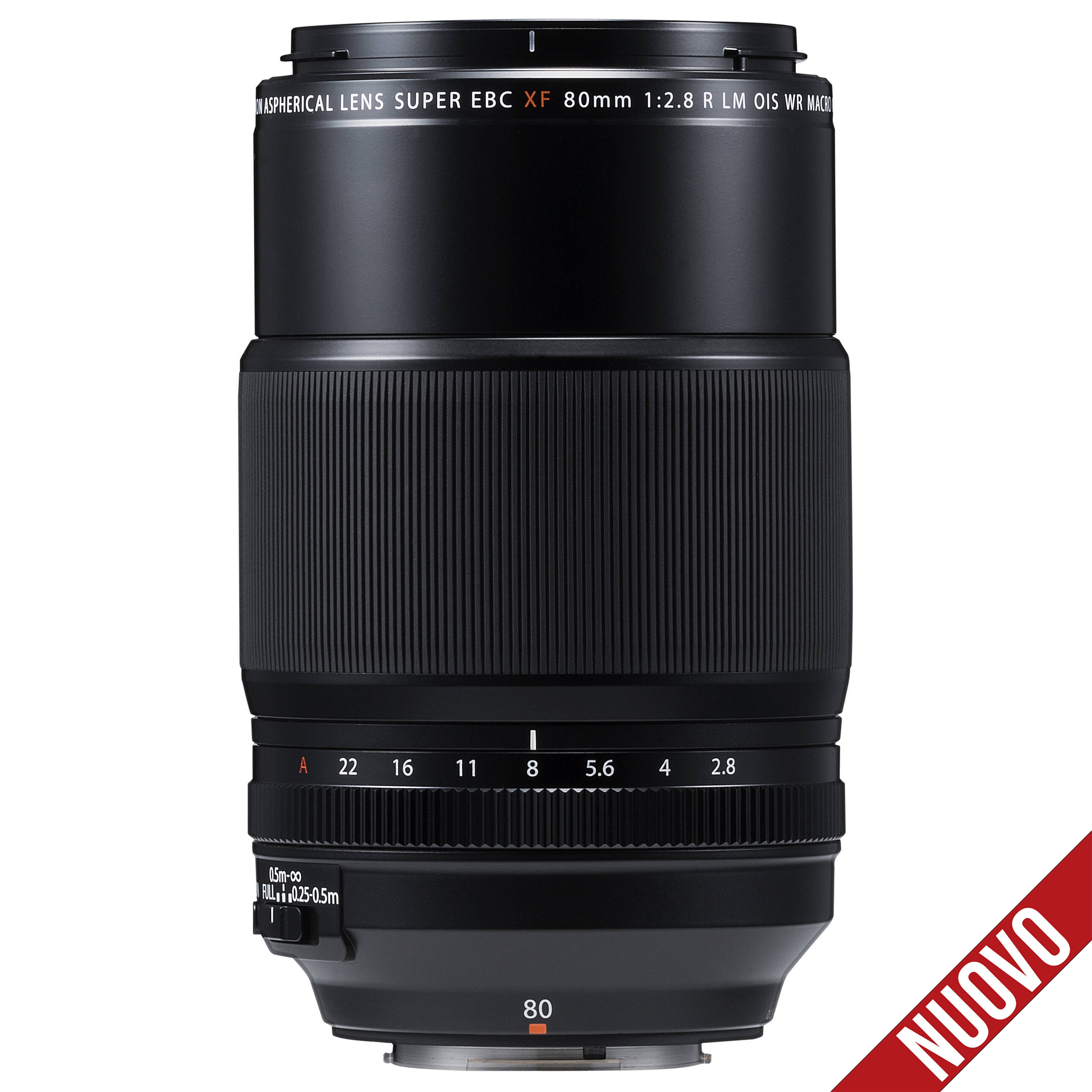 Fujifilm 80 mm f/2.8 R LM OIS WR Macro Nuovo