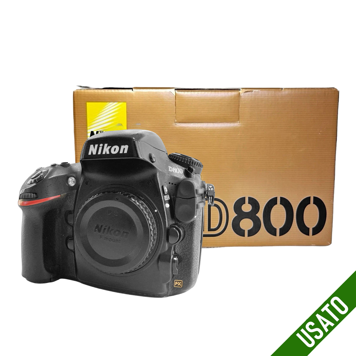 Nikon D800 in ottime condizioni con card CF inclusa