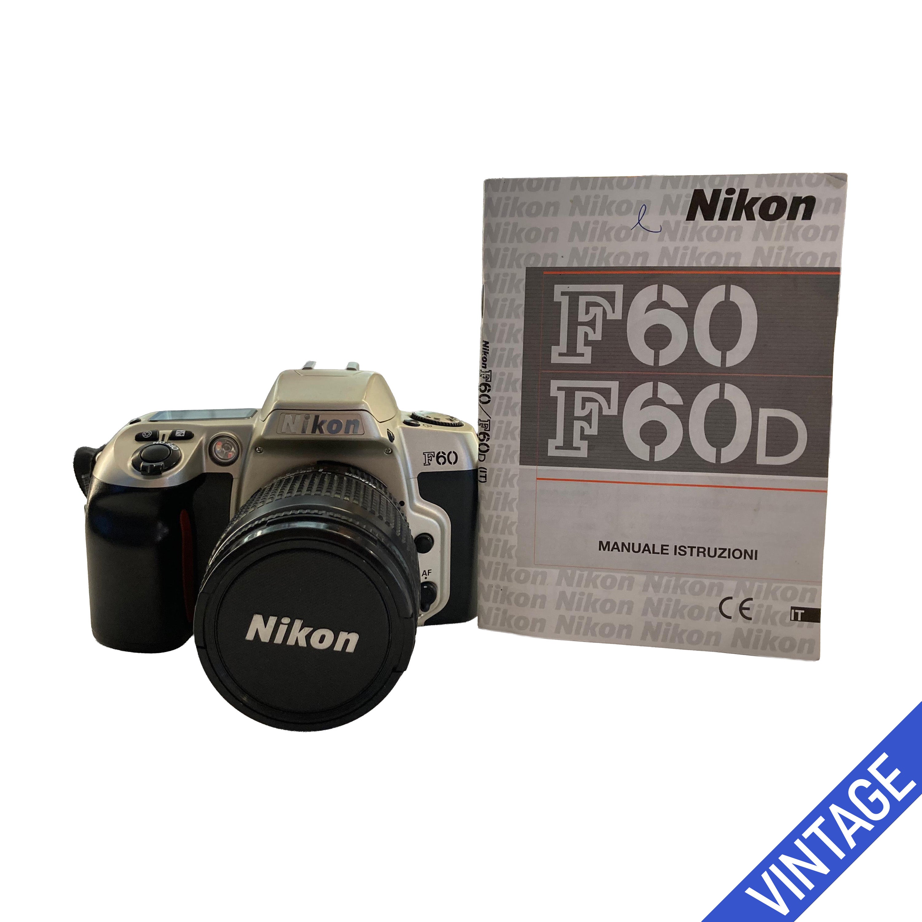 Nikon F60 + AF Nikkor 28-80 mm f/3.5-5.6D  Come Nuova