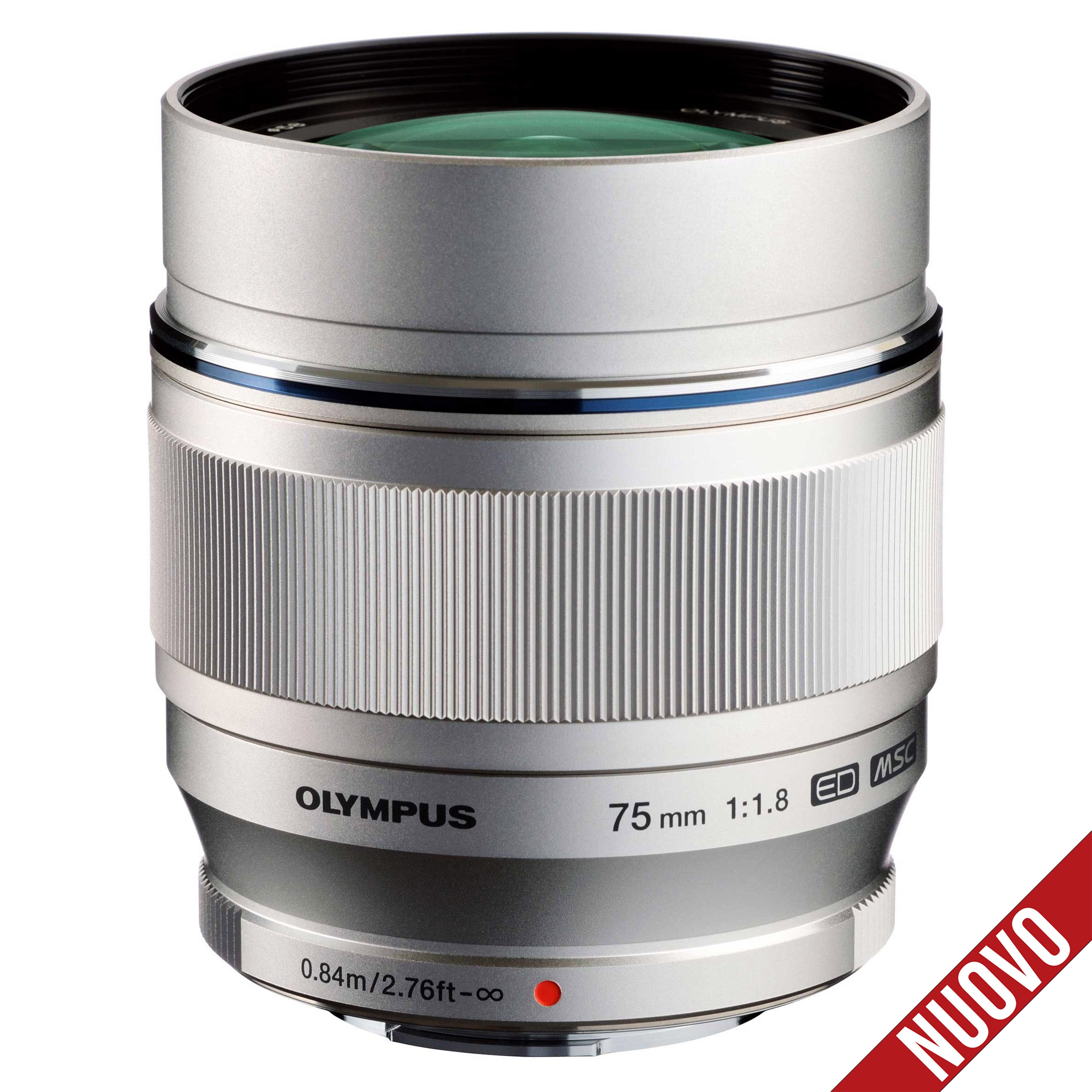Olympus ED 75 mm f/1.8 Nuovo