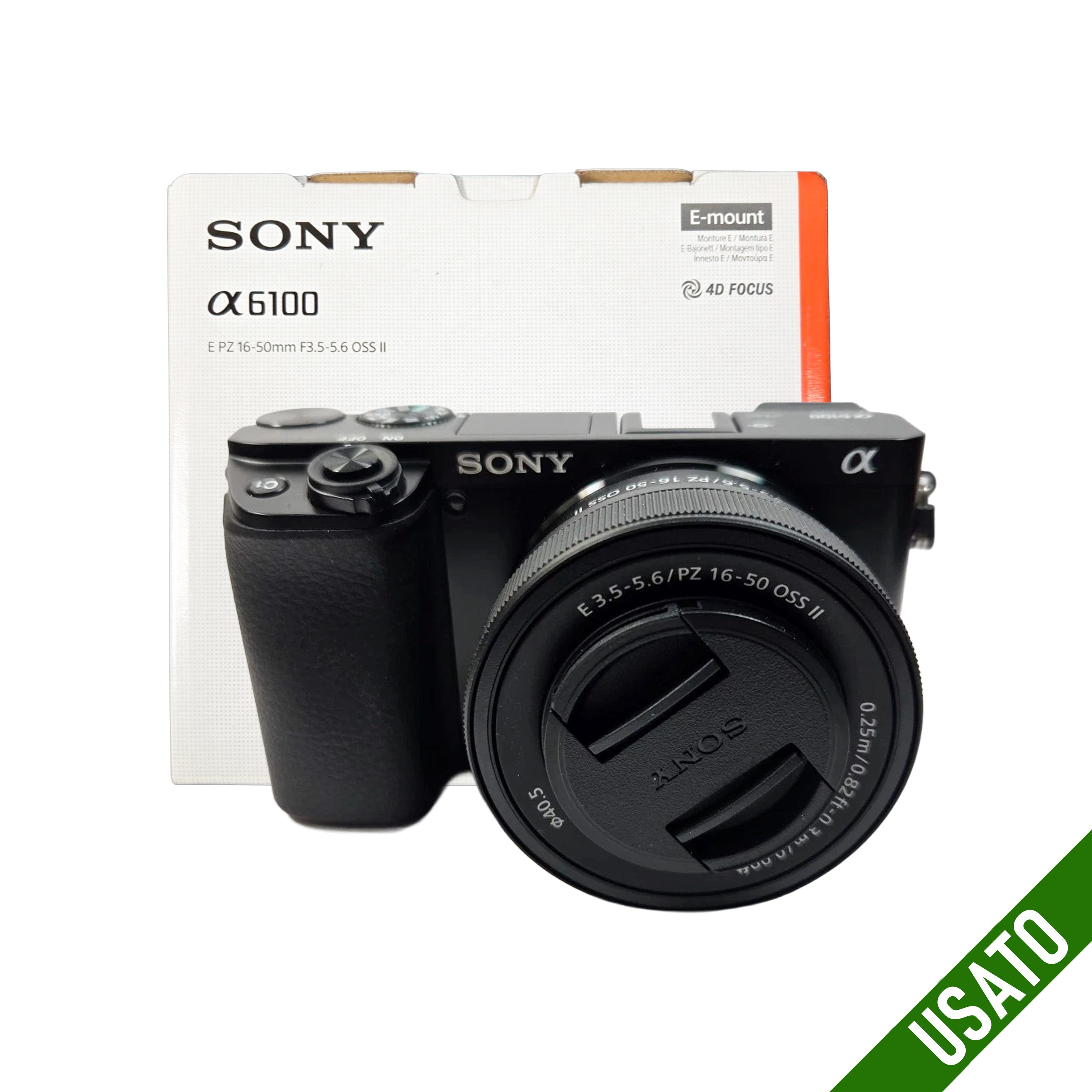 Sony A6100a + Sony E PZ 16-50mm OSS  Come Nuovi