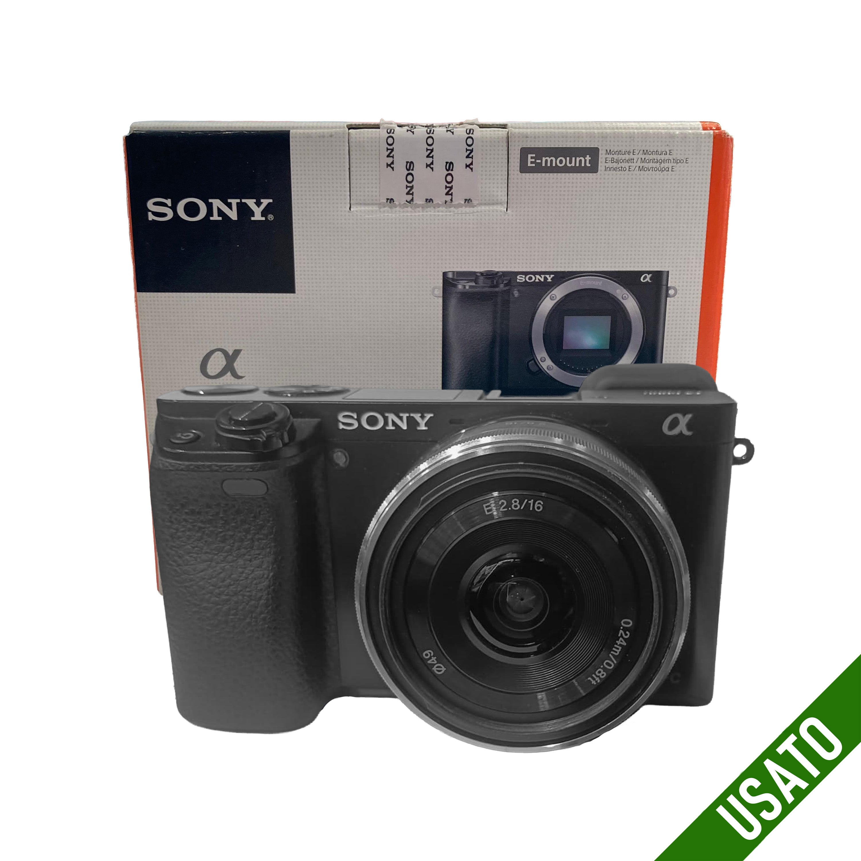 Sony A6000 + 16 mm f/2.8 In Ottime Condizioni