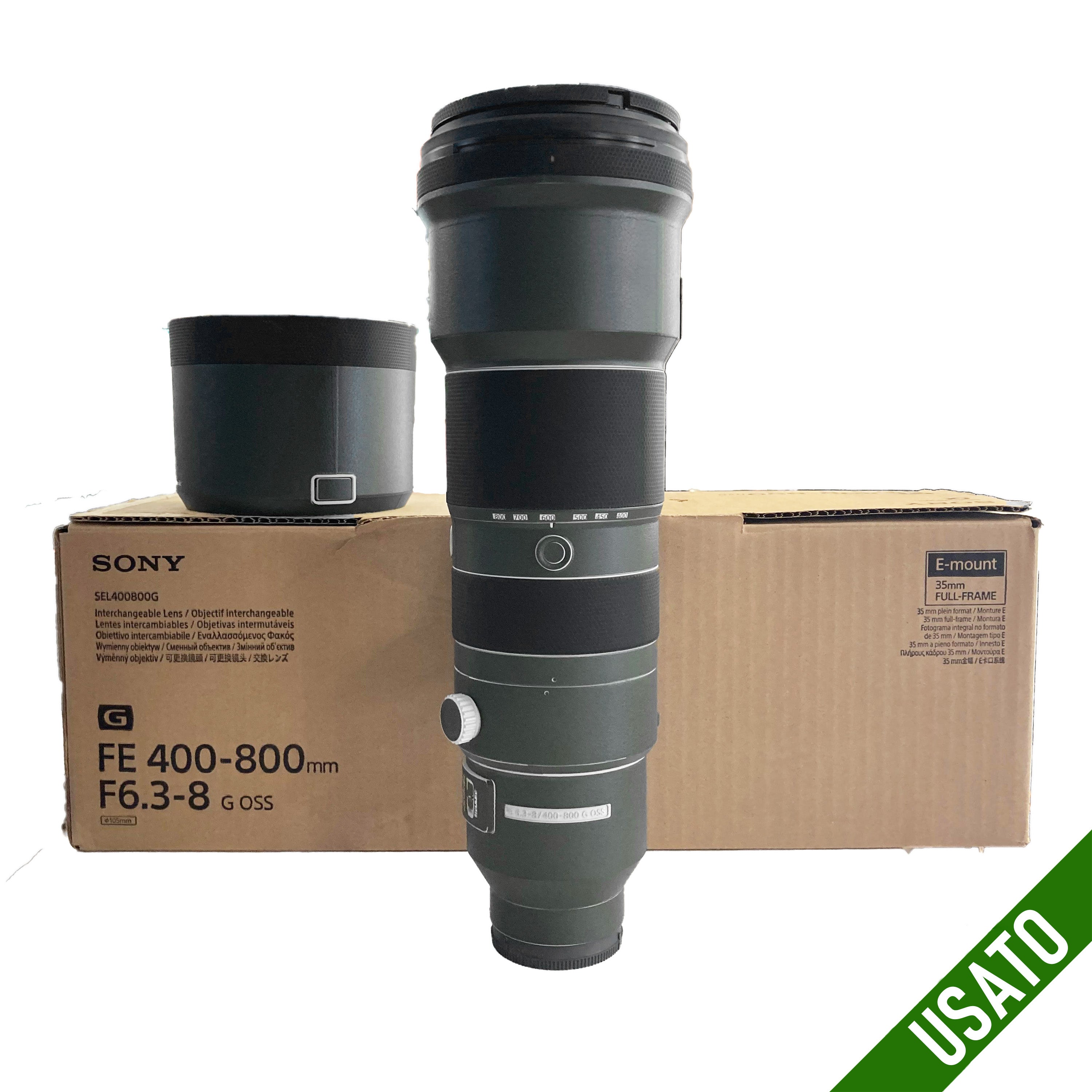 Sony FE 400-800 mm f/6.3-8 G OSS  Come Nuovo