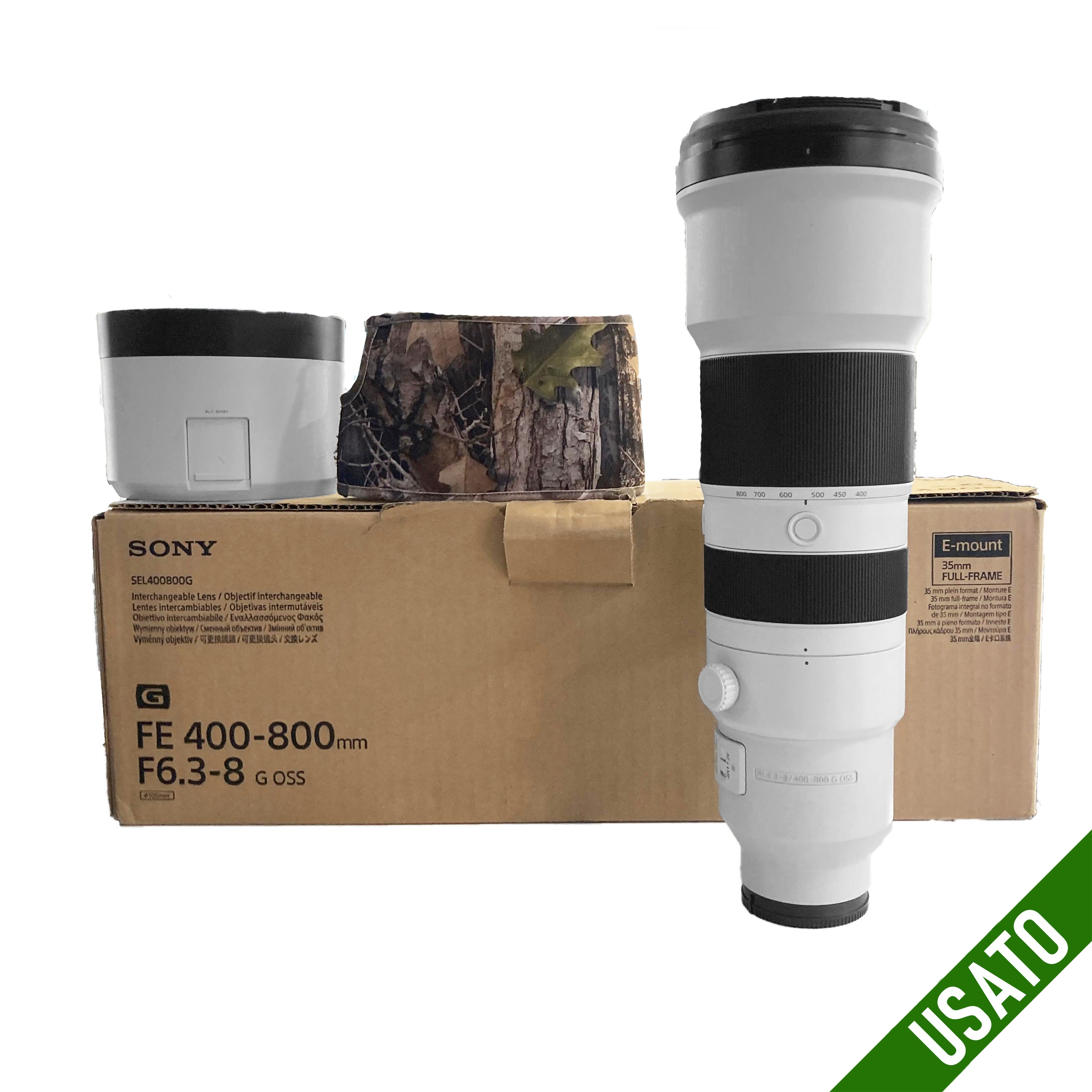 Sony FE 400-800 mm f/6.3-8 G OSS  Ottime Condizioni